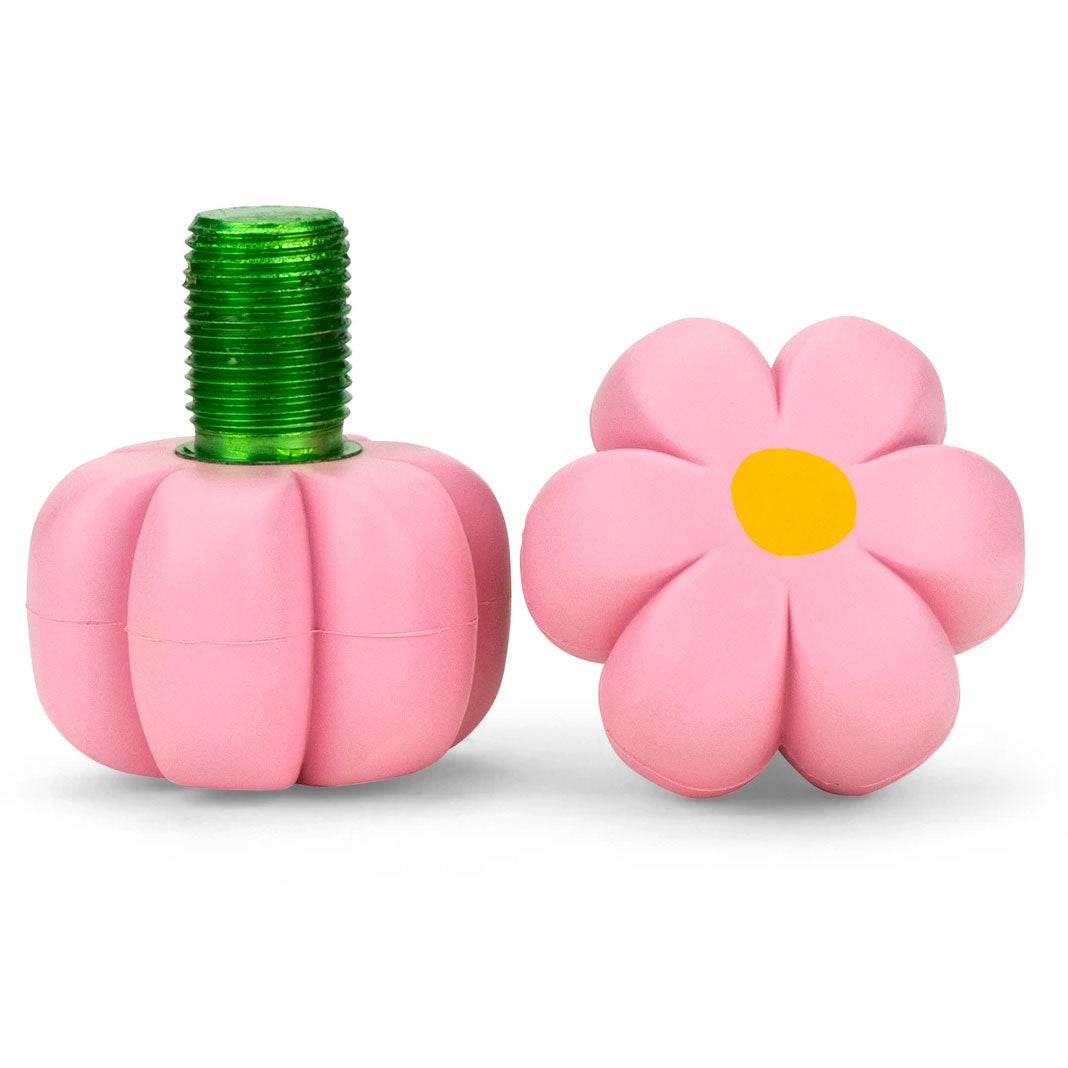 Moxi Petal Toe Stops for Roller Skates - Cushioned Rubber Stoppers for Derby, Artistic & Outdoor Skating - Perfect for Beginners & Advanced Skaters