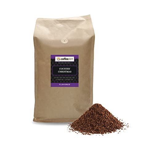 Country Christmas Flavored Coffee - Holiday Spiced Blend with Cinnamon & Nutmeg - Perfect for Cozy Winter Mornings & Festive Gatherings