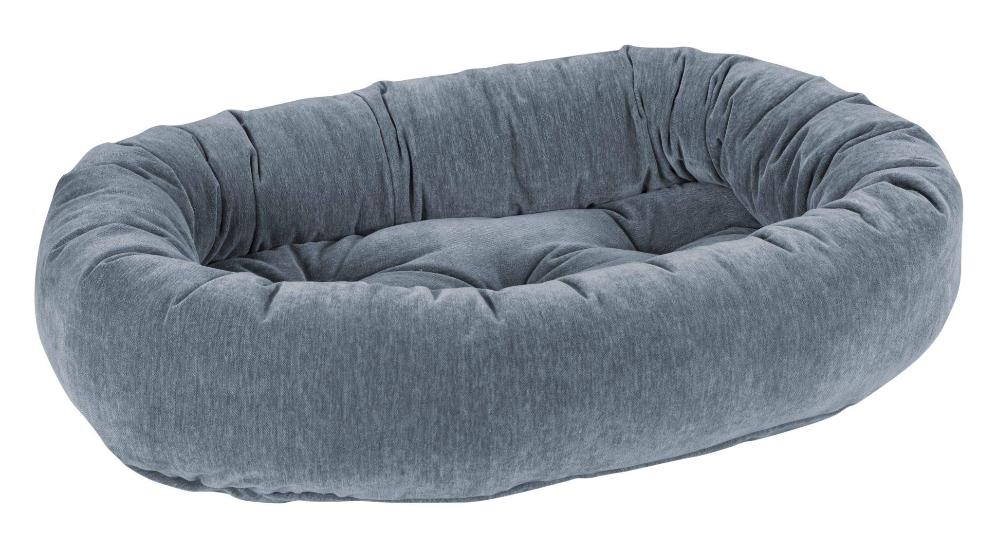 Bowsers Mineral Chenille Donut Dog Bed XS - Soft Round Pet Bed for Small Dogs, Washable & Comfortable - Perfect for Crates, Living Rooms & Bedrooms