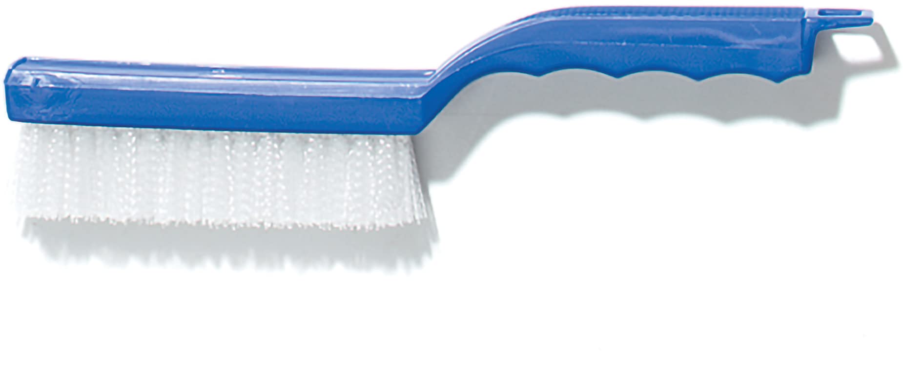 SPARTA Nylon Bristle Cleaning Brush with Plastic Handle - Heavy Duty Scrub Brush for Tight Spaces (11.5 Inch, Blue, Pack of 12) - Perfect for Kitchen, Bathroom, Grill & Outdoor Cleaning