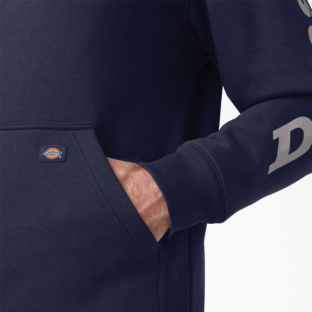 Dickies Men's Logo Pullover Hoodie - Comfortable & Durable Sweatshirt for Work, Casual Wear & Outdoor Activities
