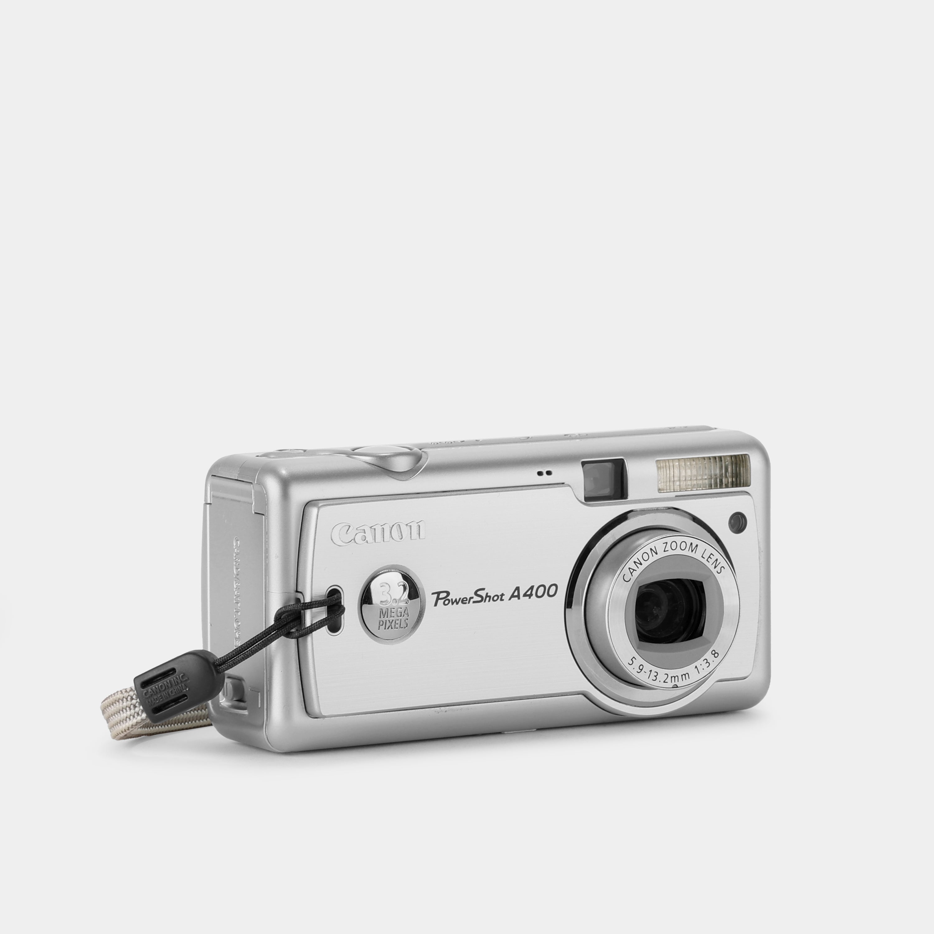 Canon PowerShot A400 Silver Digital Camera - 16MP, 8x Zoom, Compact Point & Shoot for Travel, Vlogging & Everyday Photography