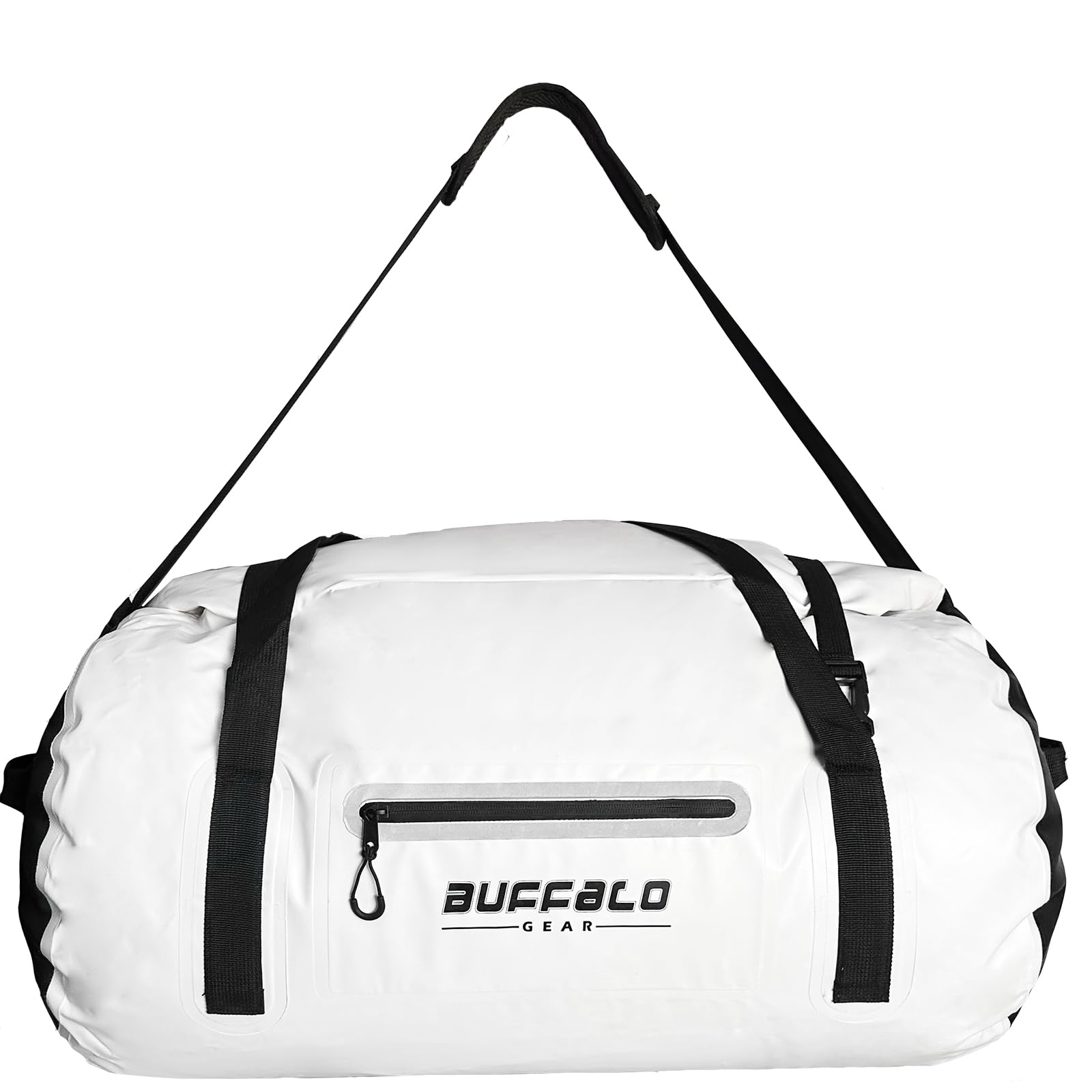 Buffalo Gear Waterproof Duffle Bag 40L 60L 80L - Heavy Duty Roll-top Dry Bag for Travel, Kayaking, Rafting, Boating, Fishing & Camping - Ideal for Outdoor Adventures and Water Sports