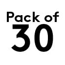 Pack of 30