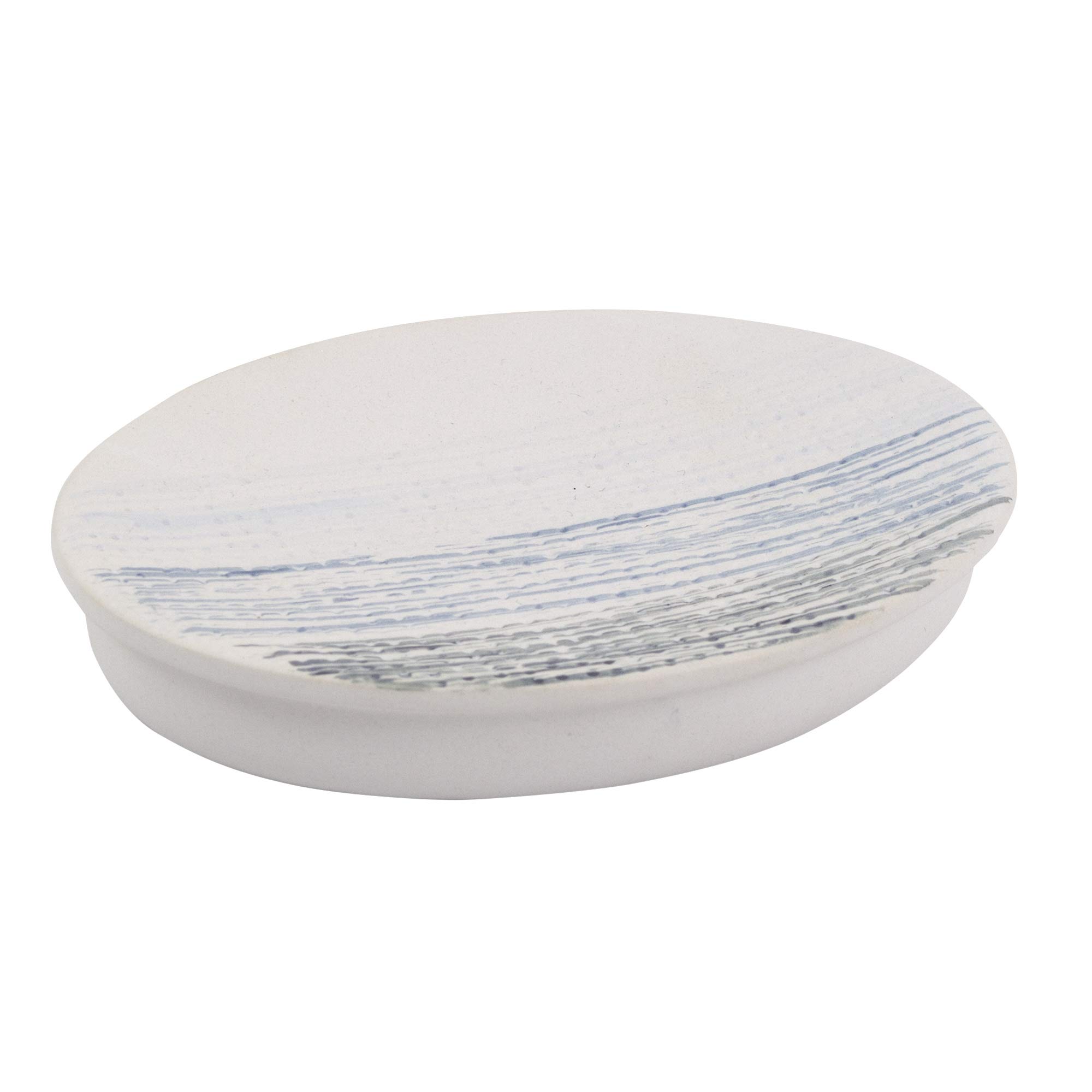 Croscill Blue Soap Dish for Bathroom & Travel