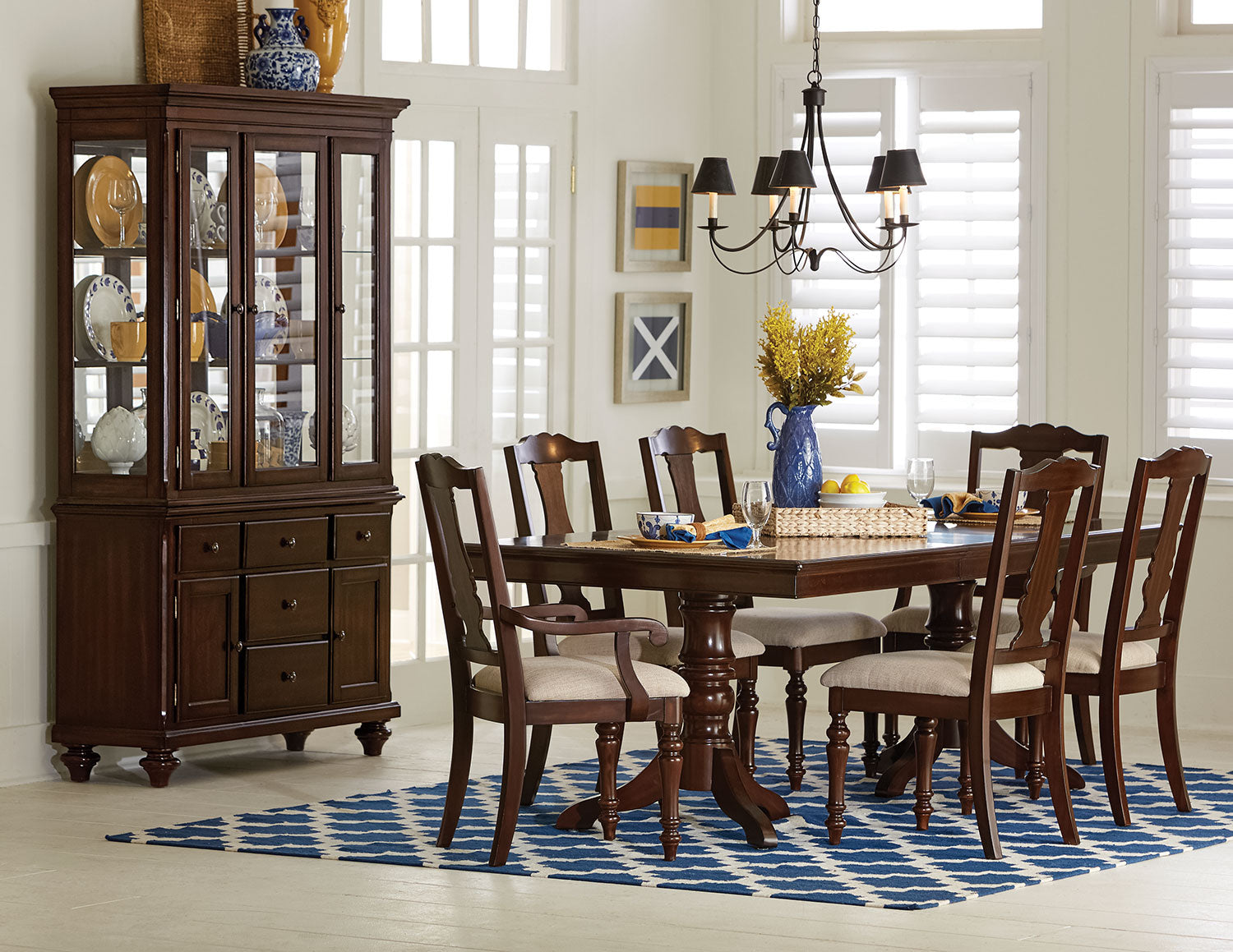 Alice Side Chair - Modern Cherry Wood Dining Chair for Kitchen, Living Room & Office - Comfortable & Stylish Seating Solution