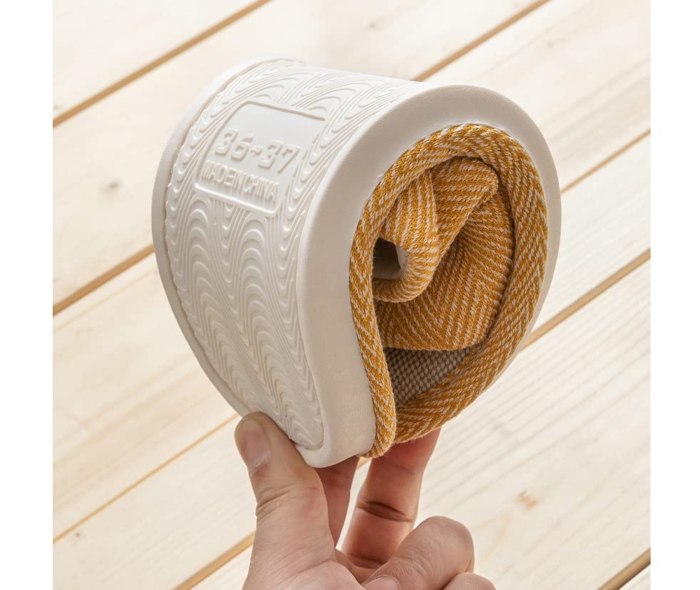 Non-Slip Fabric Slippers for Men & Women - Soft Sole Indoor/Outdoor House Shoes for All Seasons | Perfect for Home, Office & Travel Comfort