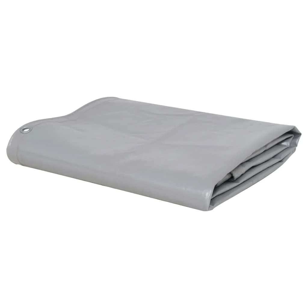 FAMIROSA Heavy Duty Waterproof Poly Tarpaulin with Grommets - Reinforced Edges & UV Resistant - 157.5