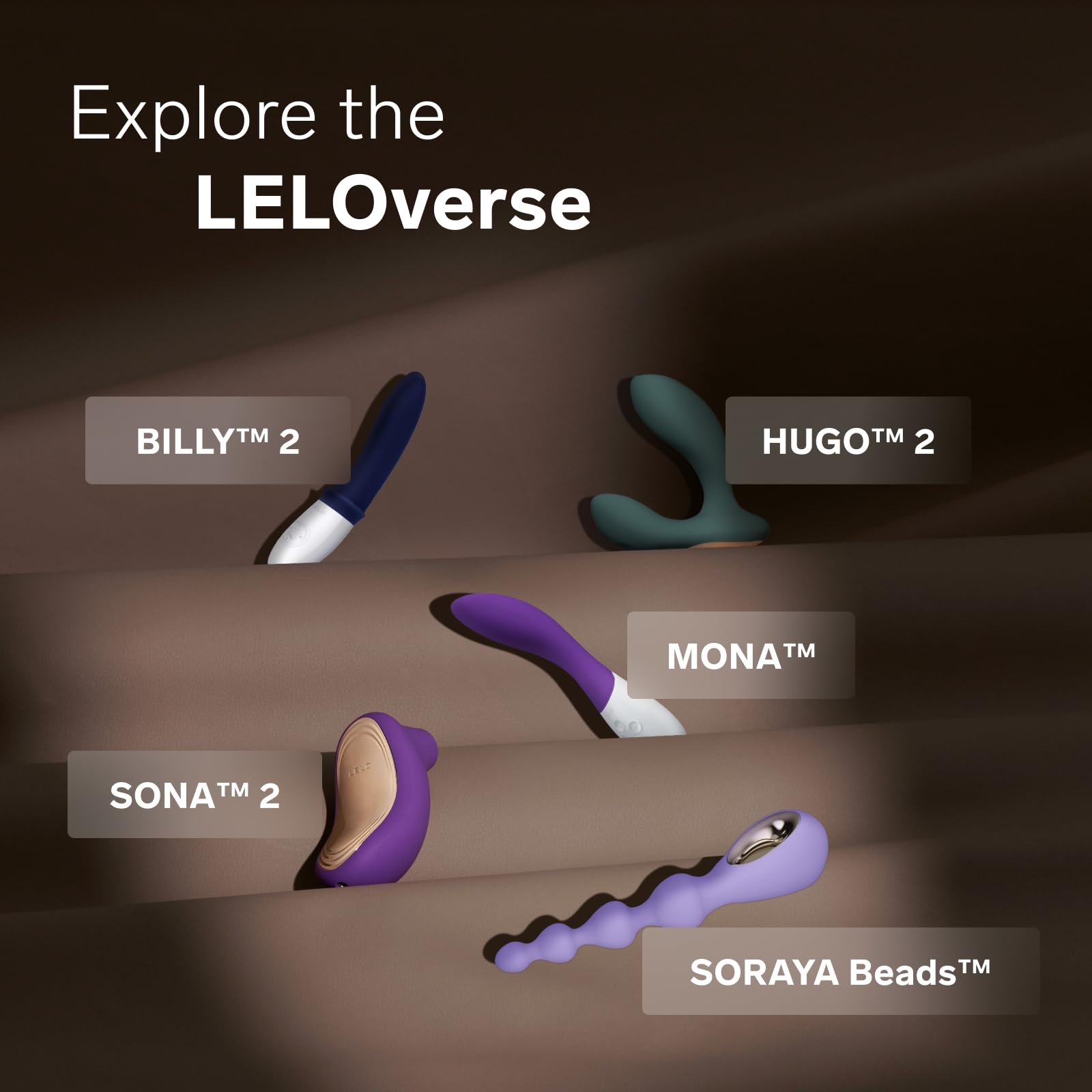 LELO Soraya Beads - 8 Vibration Modes Anal Beads Massager with Bow-Motion Technology, Purple Adult Anal Toy for Couples & Solo Play - Perfect for Sensual Exploration & Intimate Pleasure