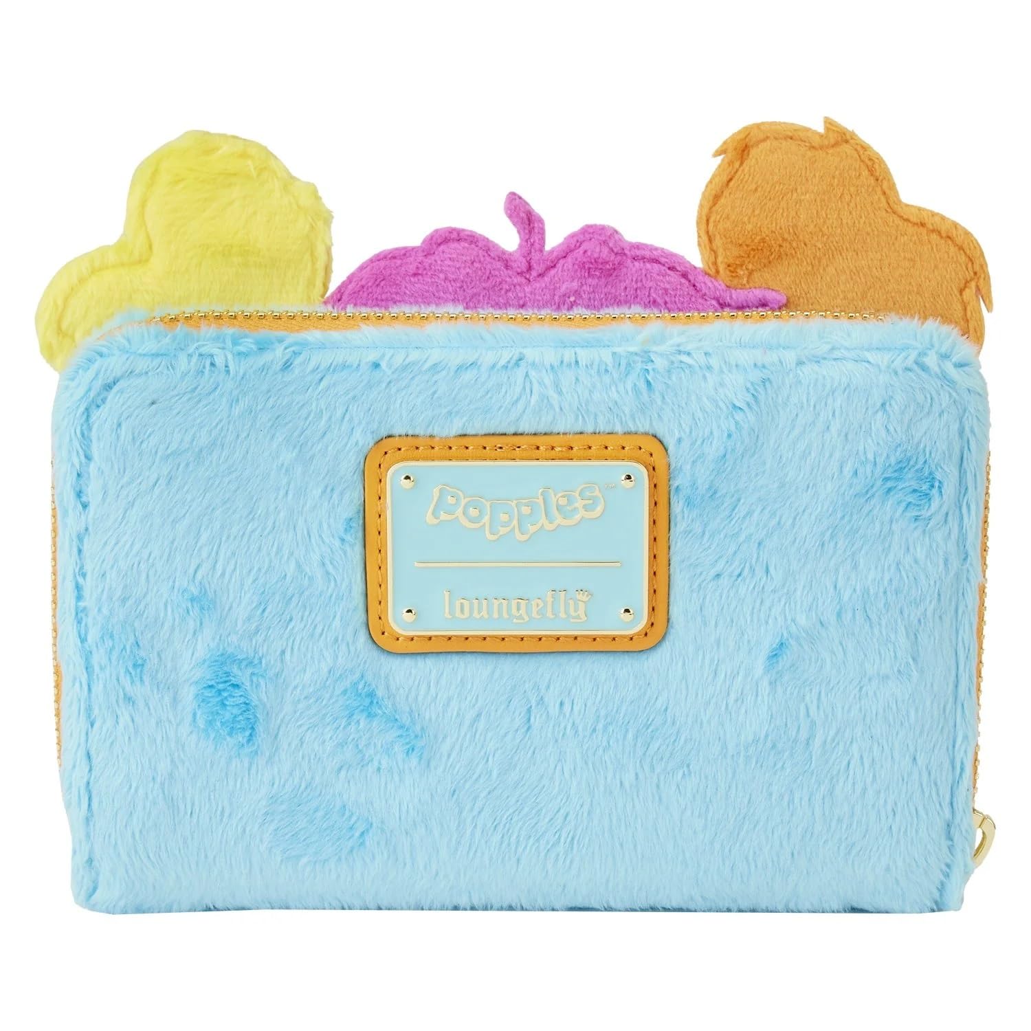 Loungefly Popples Cosplay Plush Zip-Around Wallet - Cute Cartoon Character Wallet for Disney Fans, Collectors & Gift Giving | Perfect for Cosplay, Conventions & Everyday Use