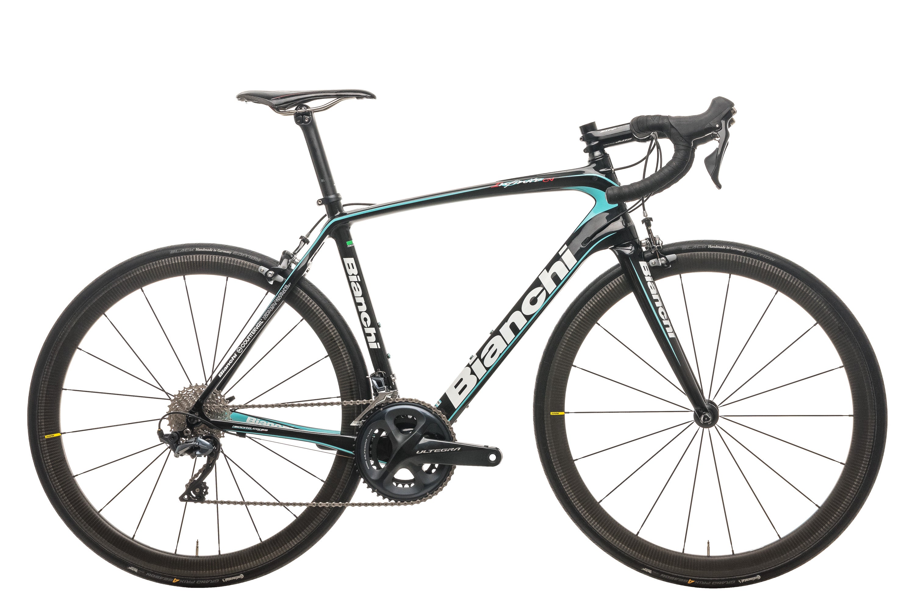 Bianchi Infinito CV Road Bike 2016 - 55cm Carbon Frame, Shimano Ultegra Groupset | Perfect for Endurance Racing, Long-Distance Cycling & Commuting