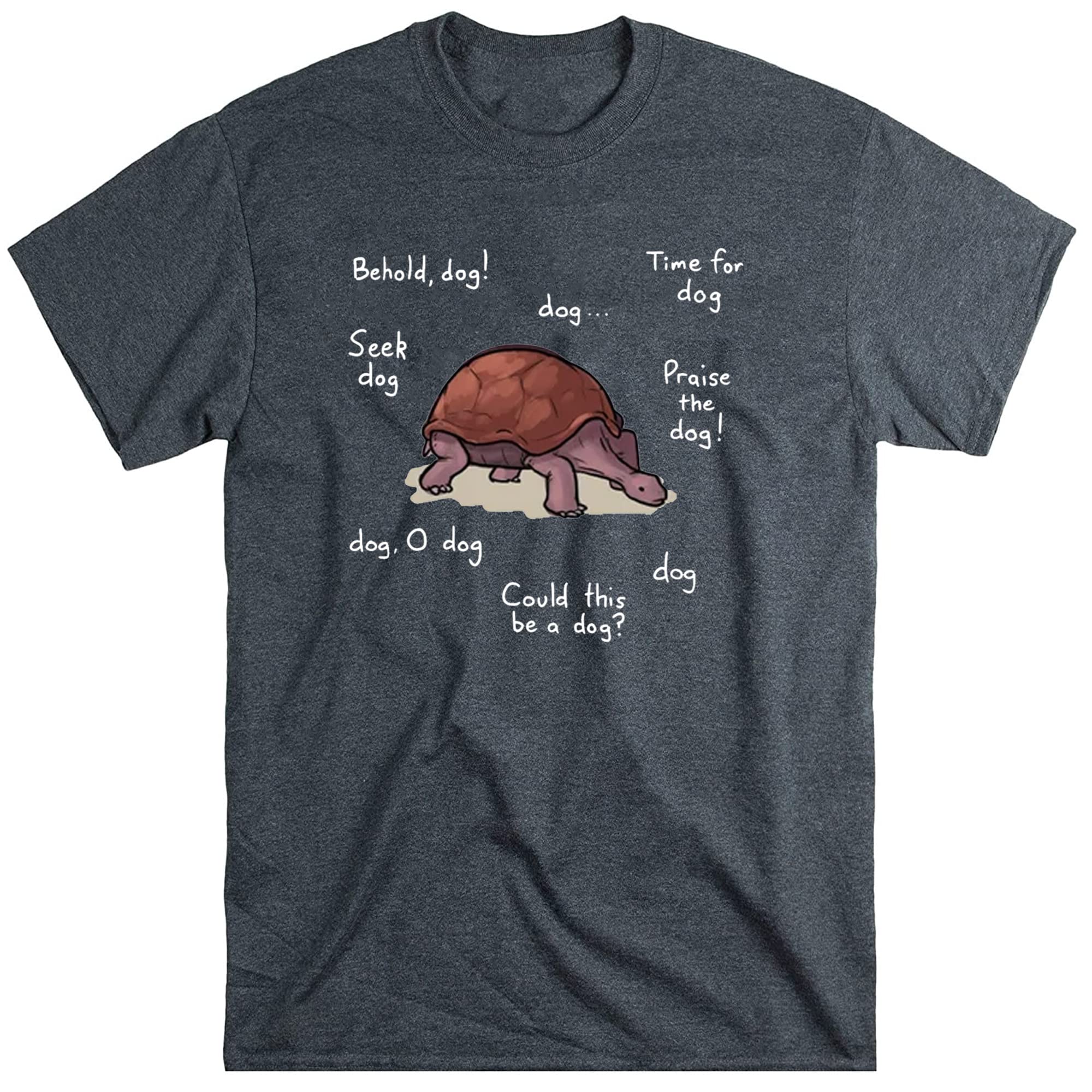 Funny Dog Turtle Video Game Meme T-Shirt for Men & Women - Cool Gaming Meme Tee for Casual Wear, Cosplay & Fan Merch