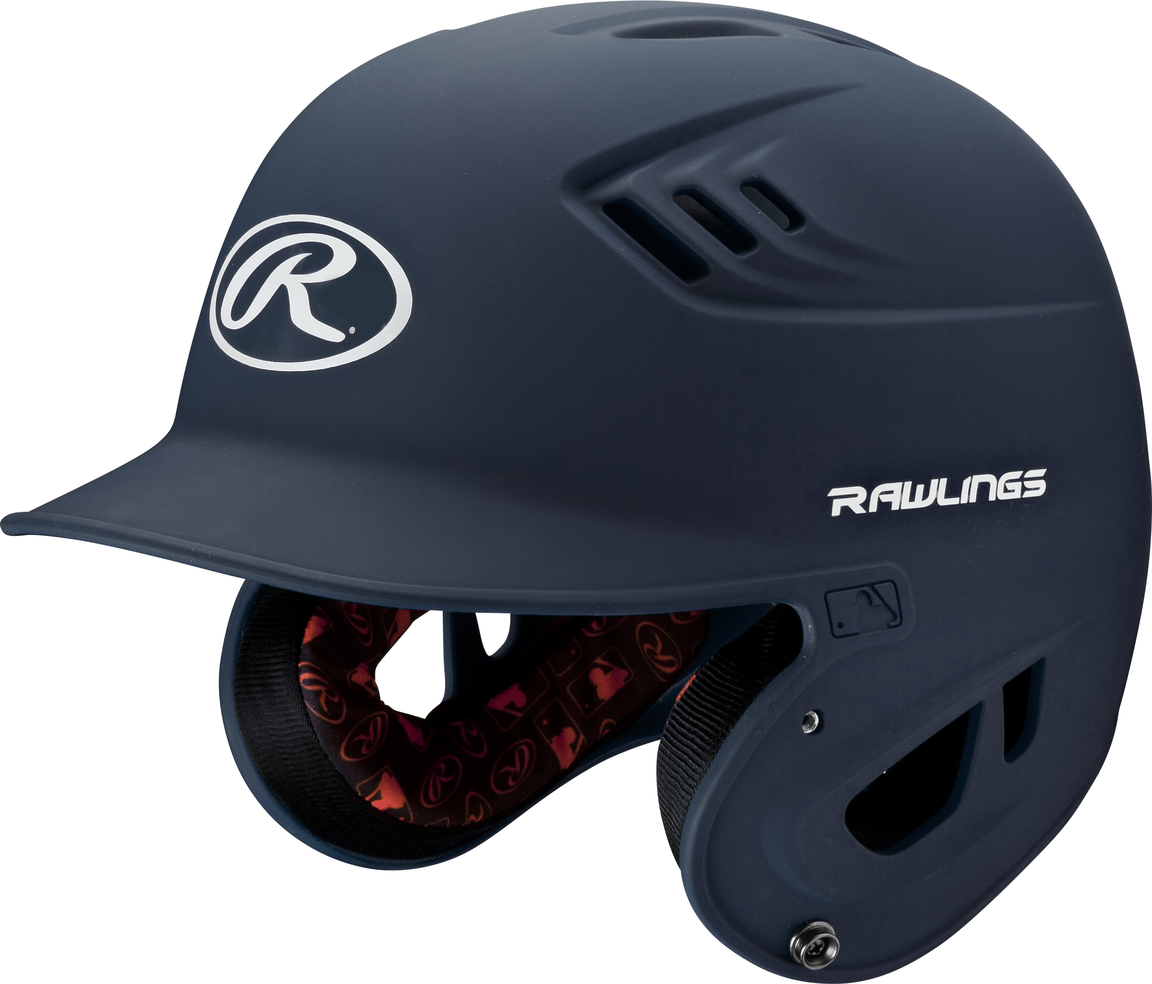 Rawlings R16 Matte Baseball Helmet - Single Tone Youth/Adult Protective Gear for Baseball, Softball & Training - R16M Model