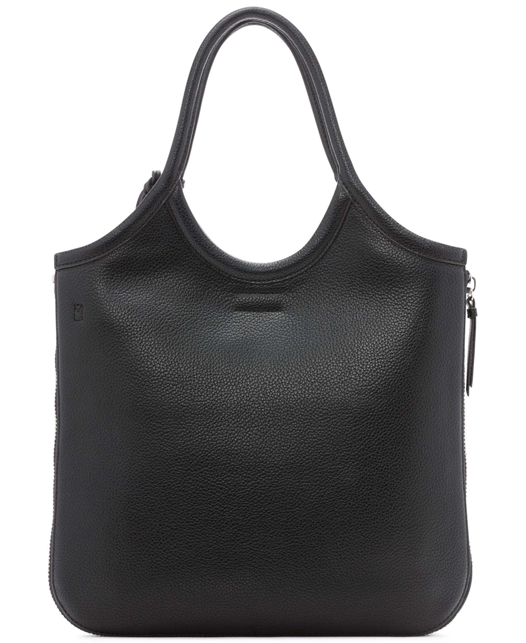 Calvin Klein Gabrianna Novelty Slim Side Zip Tote Bag for Women - Stylish Work & Travel Handbag, Perfect for Office, Commute and Weekend Outings