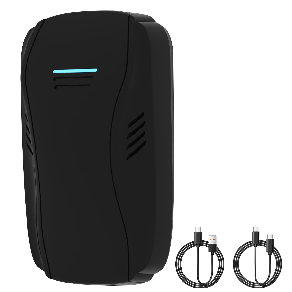 Wireless CarPlay Adapter for iPhone - 5GHz WiFi Auto Connect Bluetooth CarPlay Dongle Plug & Play for Cars 2015+ (Black) - Perfect for Hands-Free Calling, Music Streaming & GPS Navigation While Driving