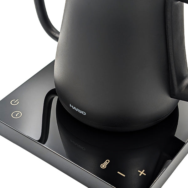 Hario Alpha Electric Kettle - Fast Boiling, Temperature Control, Stainless Steel - Perfect for Coffee, Tea & Home Brewing