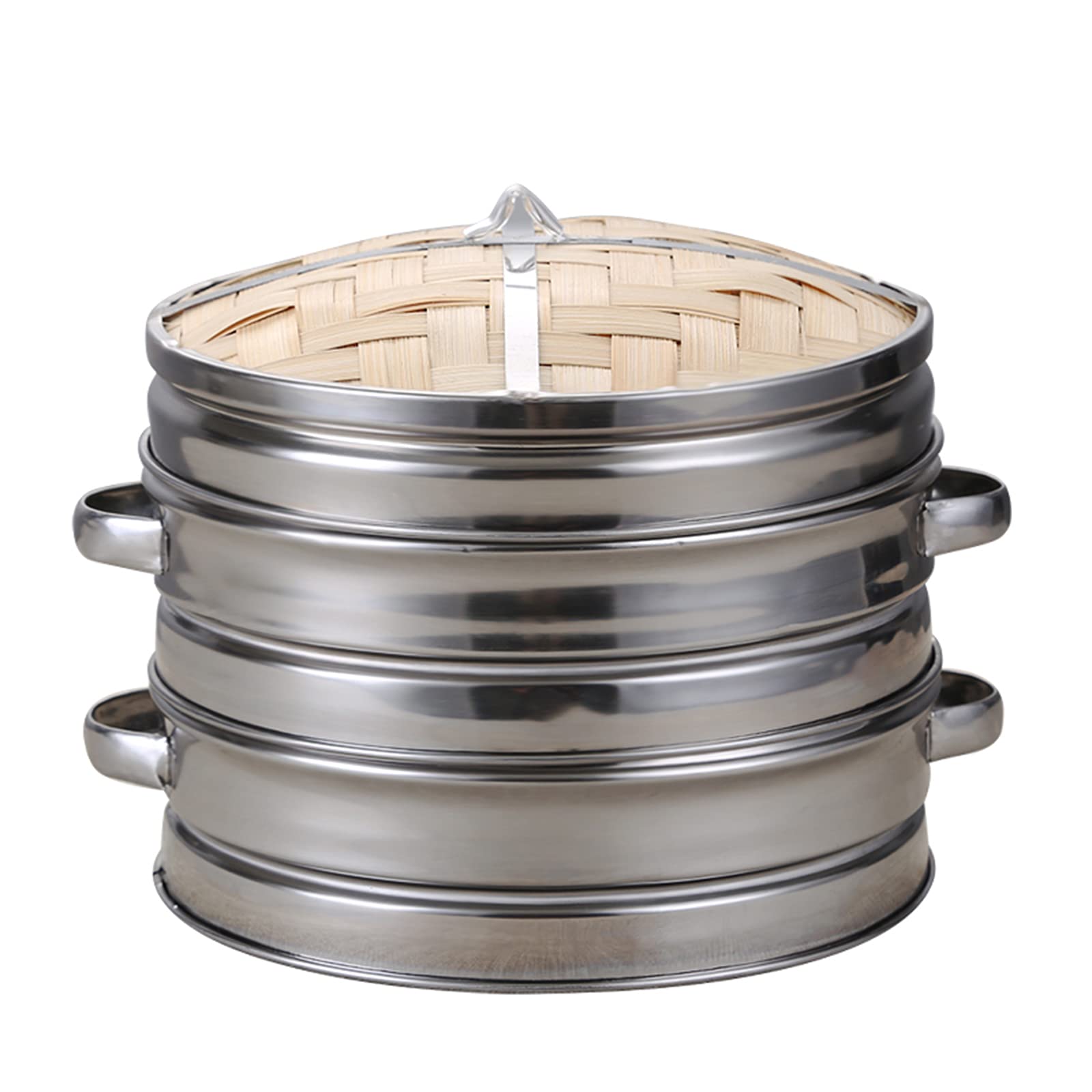 Bamboo Steamer Basket 5.7 inches (14.5 cm) - Traditional Chinese Seiro for Dumplings, Buns & Healthy Cooking | Perfect for Steaming Shumai, Buns & Meat | Durable Kitchen Cookware & Dining Table Essential