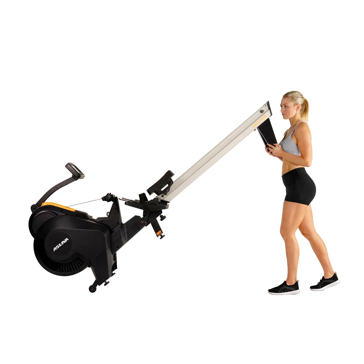 Windmill Air Magnetic Rower Machine - Premium Home Rowing Machine for Full Body Workout | Perfect for Cardio, Strength Training & Small Space Home Gyms