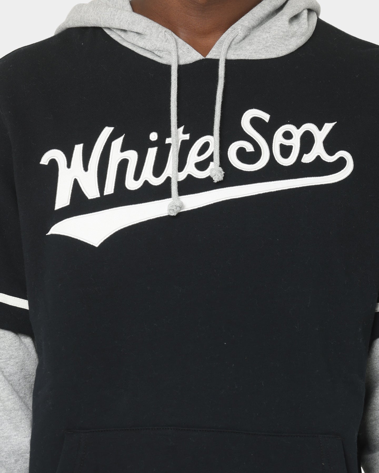 47 Brand Chicago White Sox Shortstop Hoodie - Jet Black | MLB Fan Gear for Men & Women | Perfect for Game Day & Casual Wear
