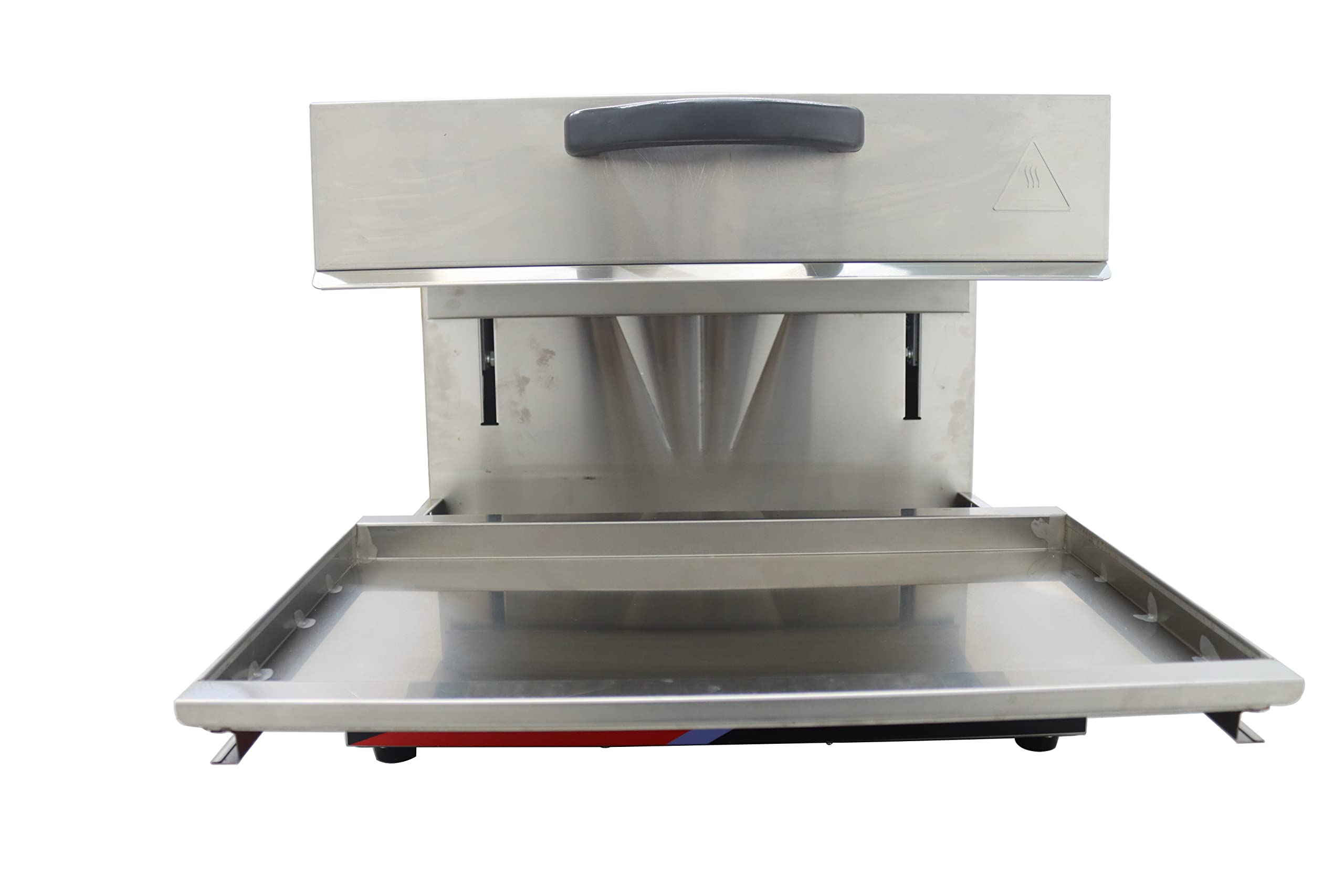 INTSUPERMAI 220V 4000W Commercial Electric Salamander Broiler - Stainless Steel Lift-Up Food Warmer, Cheese Melter & Grill Oven for Restaurants, Catering & BBQ