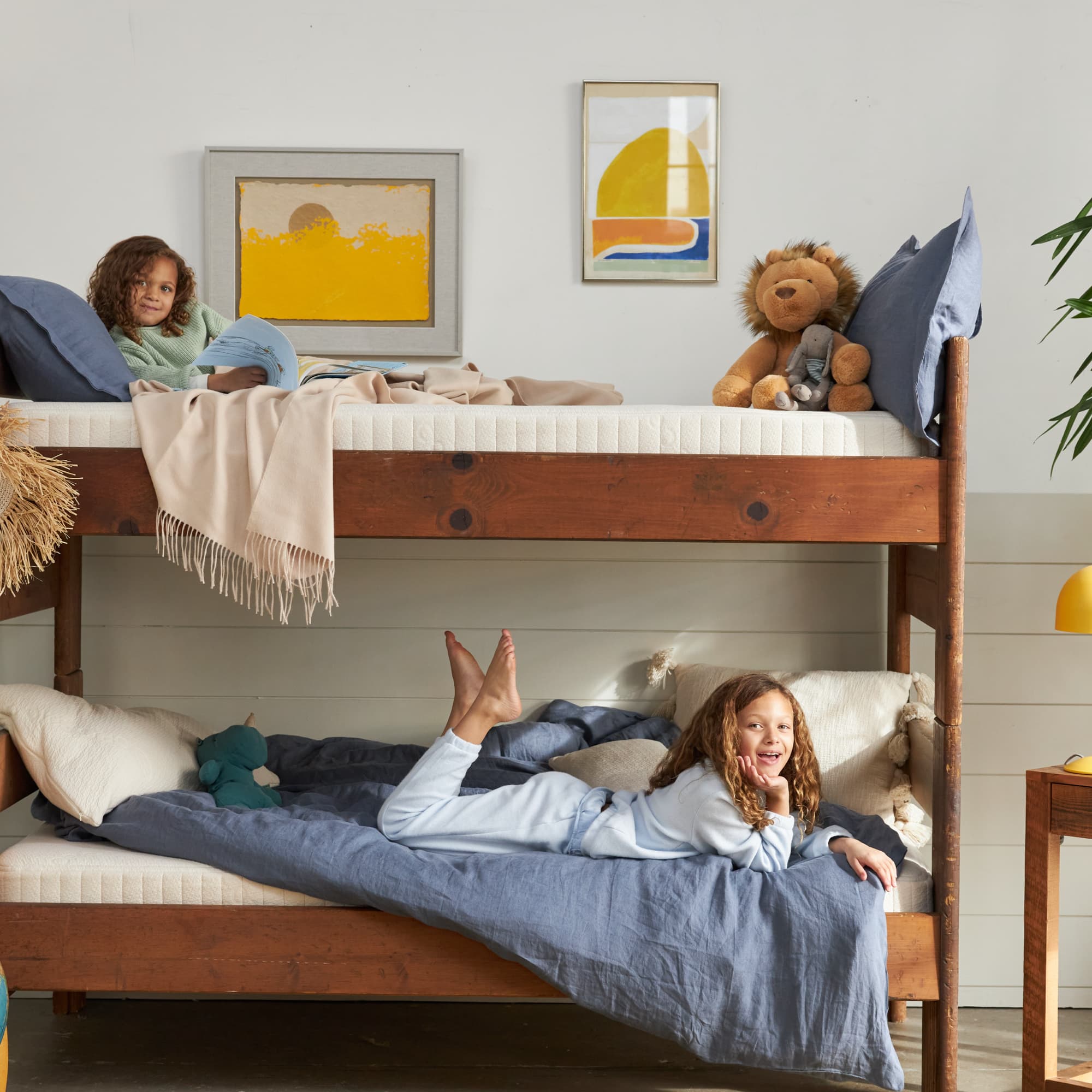 Organic Kids Mattress - Eco-Friendly, Non-Toxic & Hypoallergenic for Healthy Sleep - Perfect for Toddler Beds, Daycare & Nursery Rooms