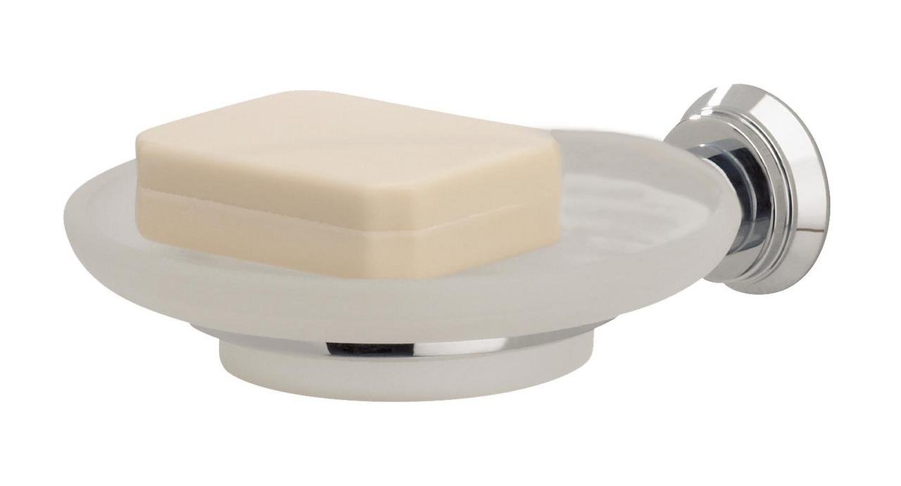 Chrome Soap Dish - Durable & Stylish for Bathroom & Kitchen