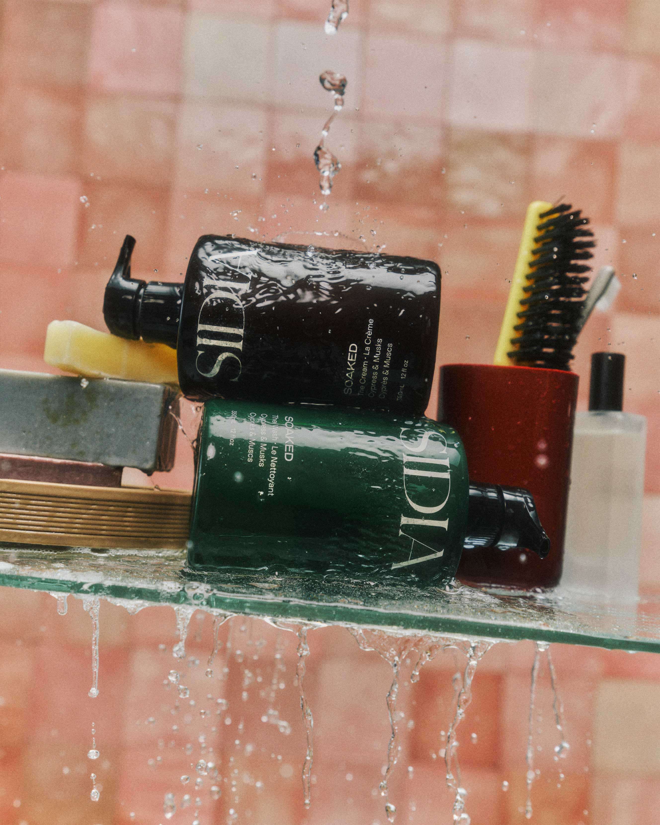 SOAKED: Moisturizing Hand & Body Wash for Dry Skin - Gentle Hydrating Cleanser for Shower & Bath - Perfect for Daily Use at Home, Gym, or Travel