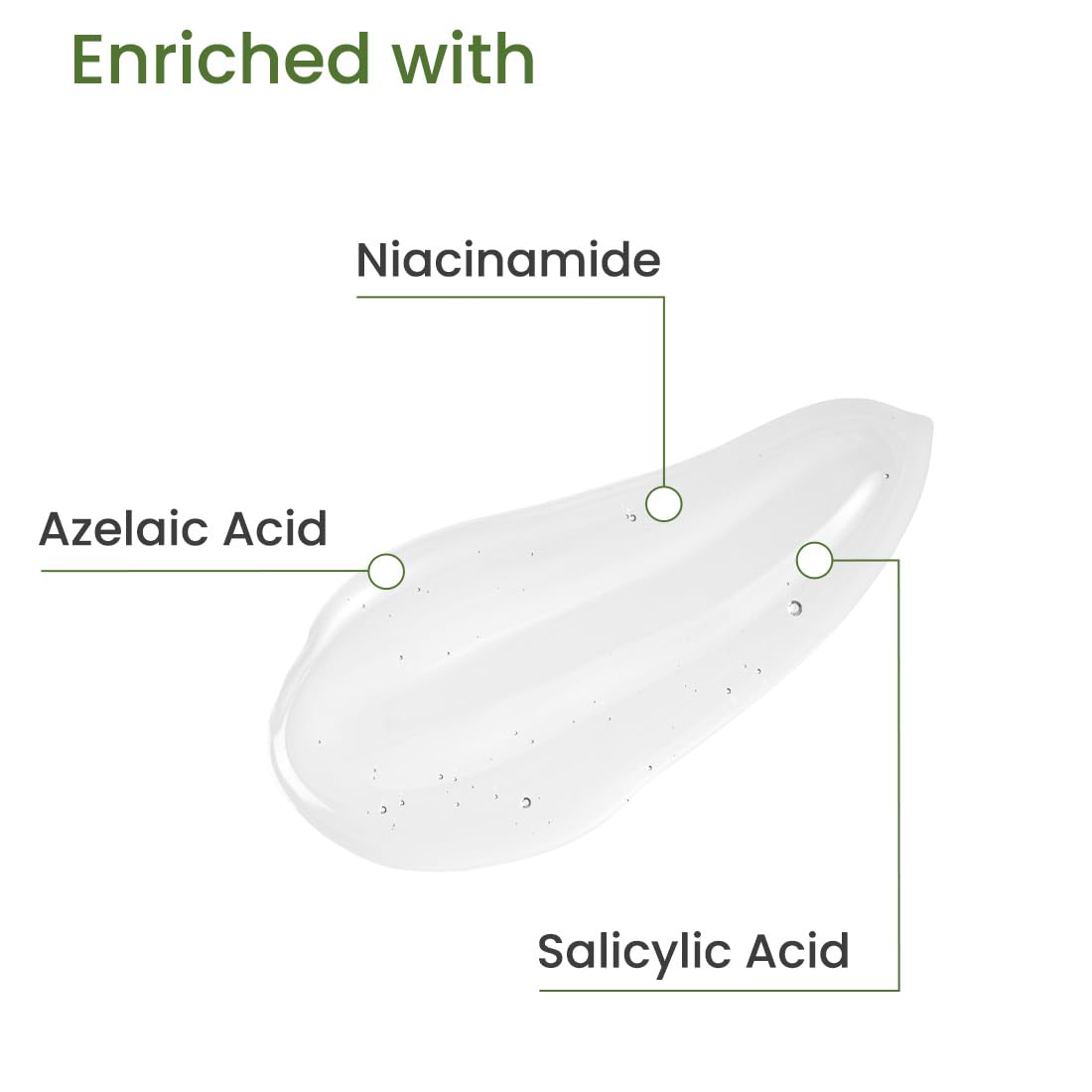 Earth Rhythm On Spot Acne Treatment Gel with Salicylic Acid, Niacinamide & Azelaic Acid - 15g | Pimple Clearing Gel for Men & Women | Face & Body Acne Solution for Oily & Sensitive Skin