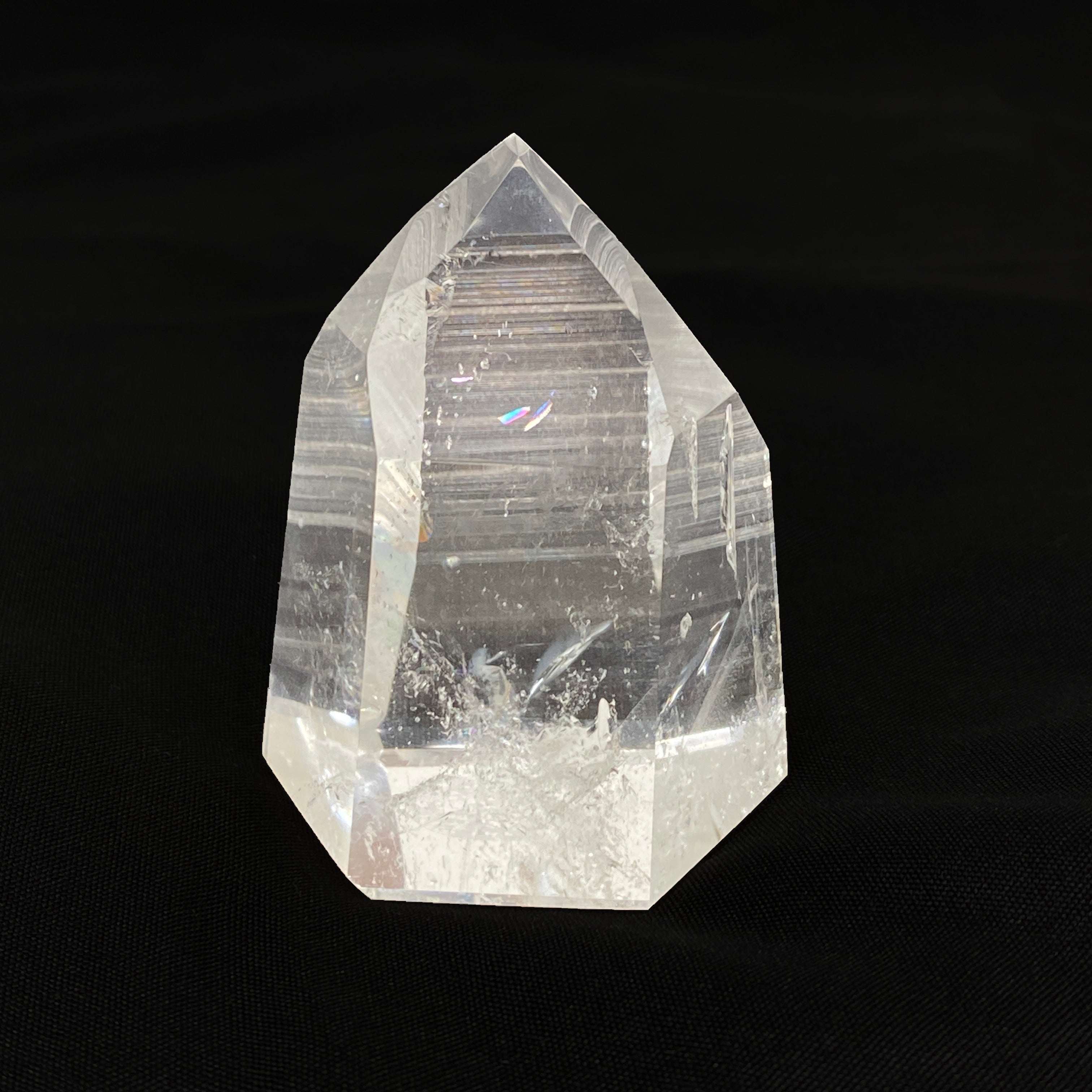 Lemurian Seed Crystal Polished Point - 118g 57x43mm LSQ 22 - Healing Stone for Meditation, Energy Work & Spiritual Growth