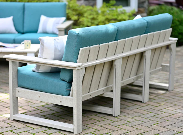 Luxcraft Recycled Plastic Lanai Deep Seating Armrest/End Set - Durable Outdoor Patio Furniture for Poolside, Garden & Backyard Relaxation
