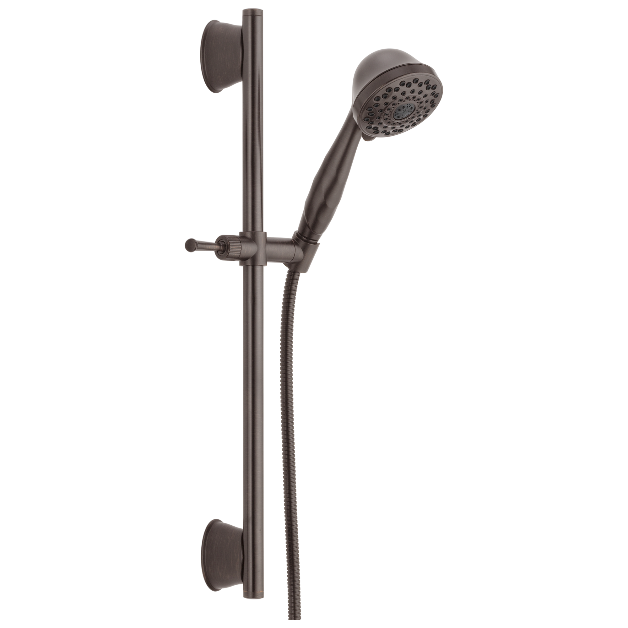 Delta 7-Setting Hand Shower with Slide Bar in Venetian Bronze (51589 RB) - Perfect for Bathroom Renovation & Spa-Like Shower Experience