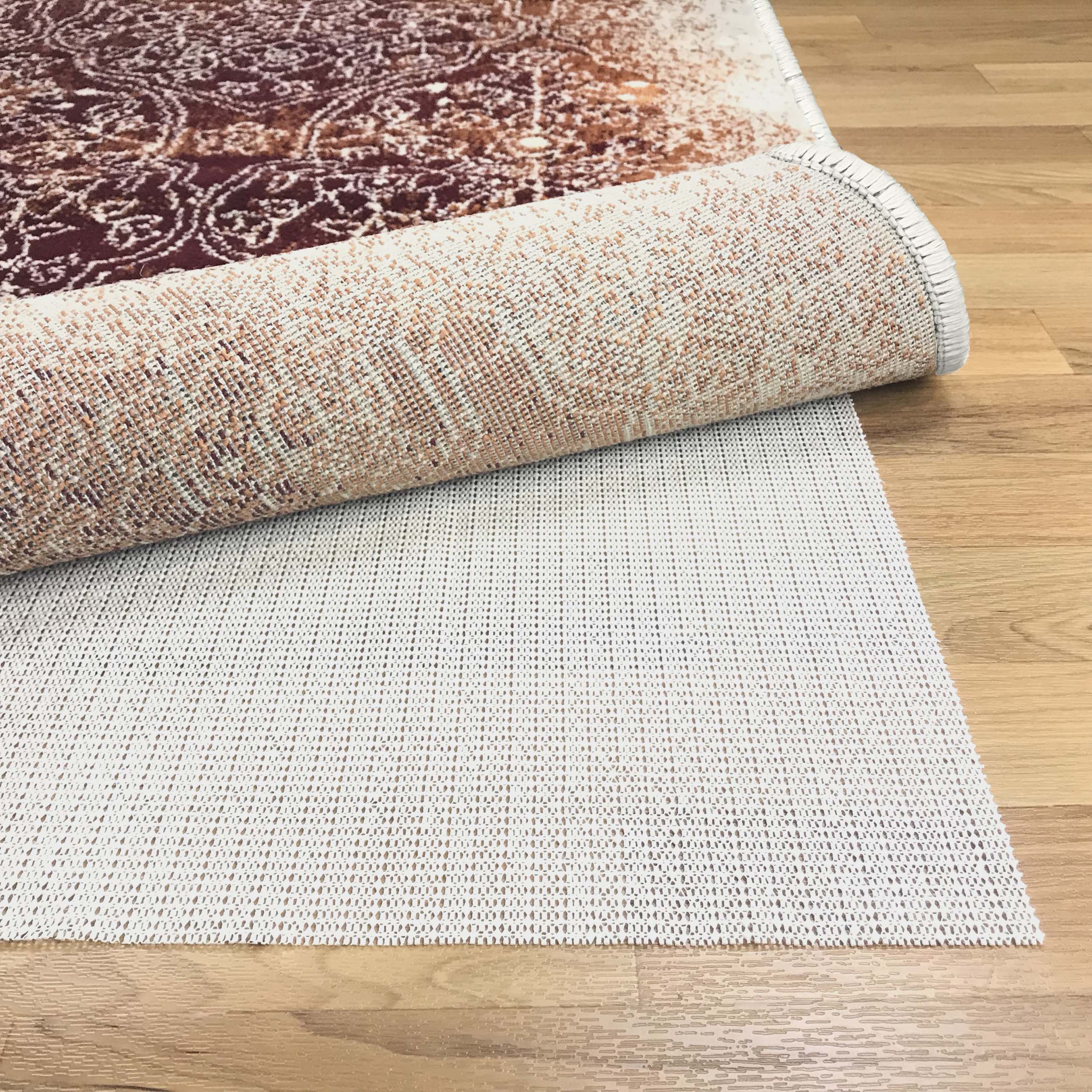Non-Slip Gripper Mat - Super Strong Floor Protector Rug Pad for Hardwood, Tile & Carpet - Perfect for Home, Office & Gym Use
