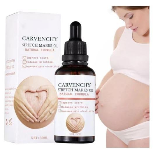 67 Stores Women's Moisturizing Body Skin Care Oil for Pregnancy & Postpartum - Stretch Mark Repair Oil, 30ml | Hydrating Treatment for Dry Skin, Anti-Itch & Scar Reduction - Perfect for Maternity Care & Post-Delivery Recovery