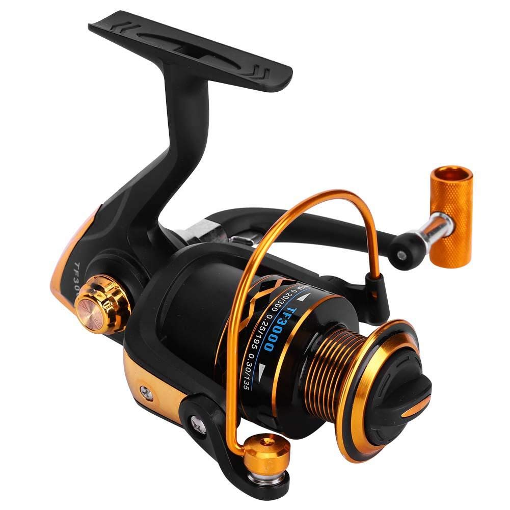 Premium Fast Speed All-Metal Spinning Fishing Reel - Saltwater & Freshwater Use with Foldable Rocker Handle - Perfect for Deep Sea, Lake, and River Fishing Adventures