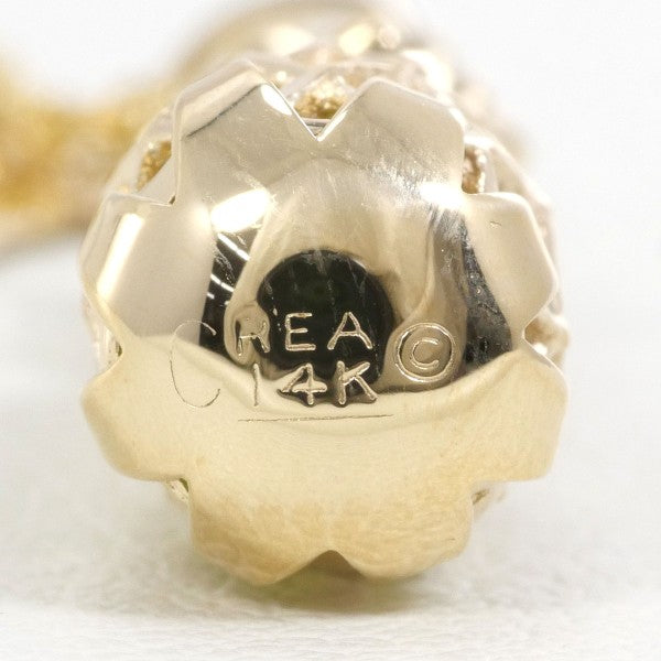 14K Yellow Gold Natural Stone Necklace for Women - Elegant Gemstone Jewelry for Everyday Wear & Special Occasions