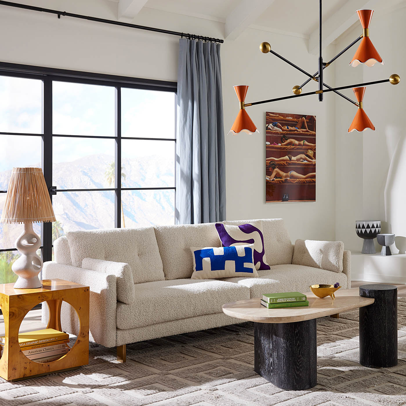 Malibu 2-Piece Sofa Set - Modern Living Room Furniture for Small Spaces, Comfortable and Stylish - Perfect for Apartments, Condos, and Cozy Homes