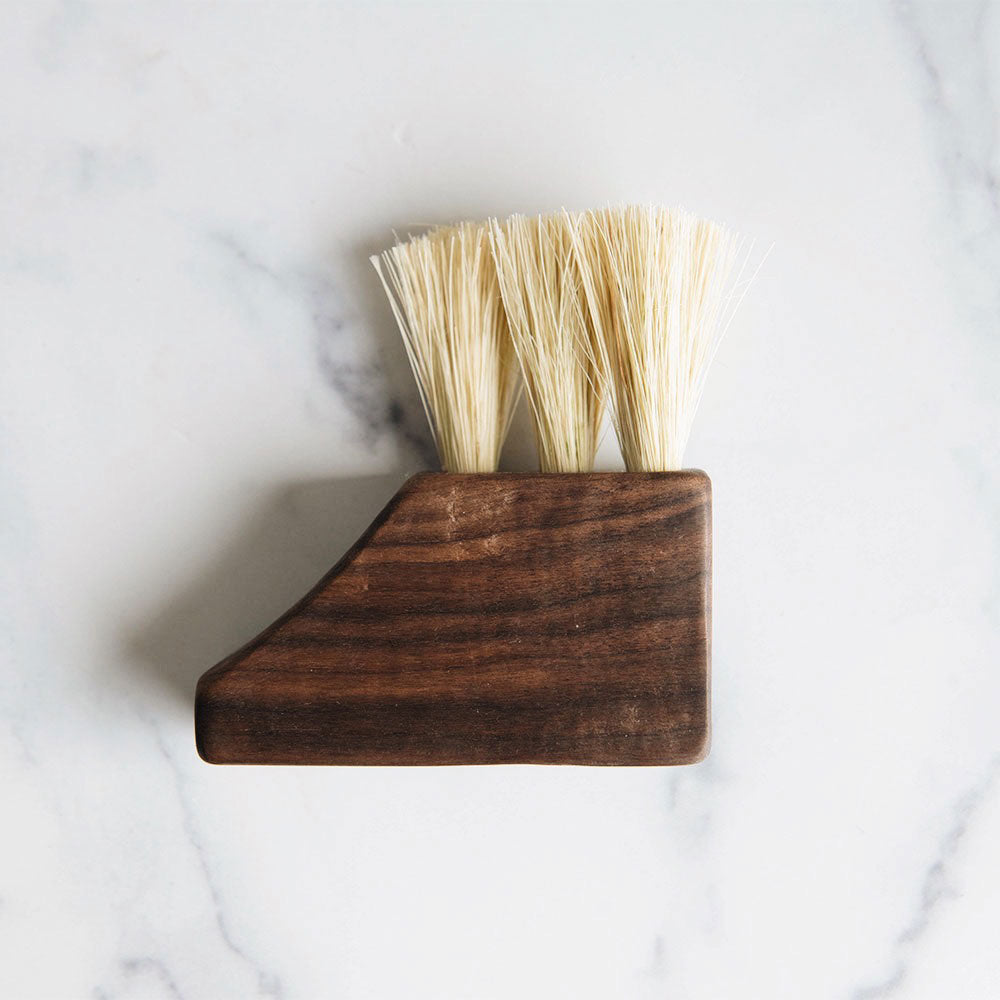Premium Medium Wooden Counter Brush No. MT0998 - Natural Wood Handle & Durable Bristles for Kitchen Countertops, Tables & Hard Surfaces - Ideal for Home, Restaurant & Commercial Use