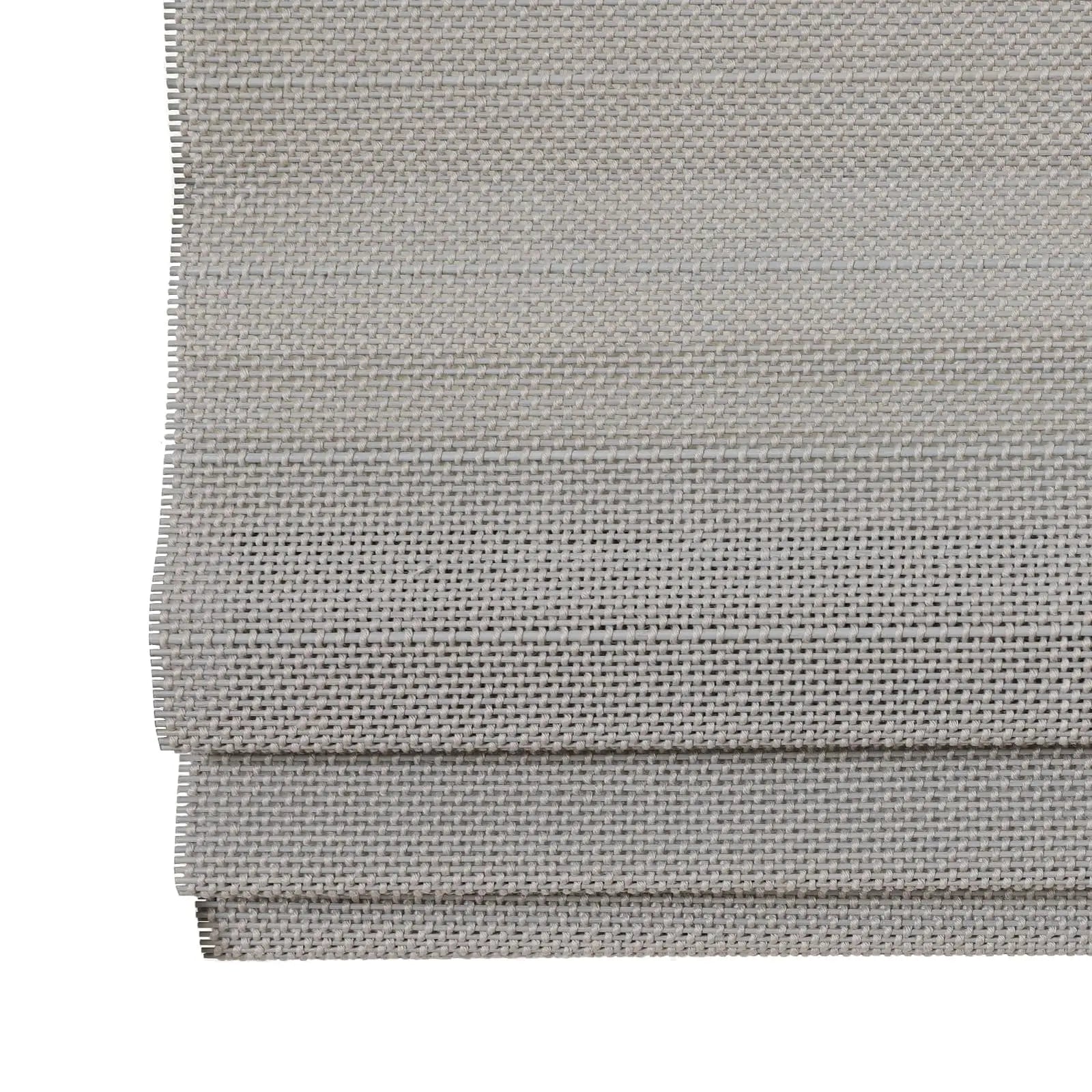 Natural Woven Bamboo Window Shade - Slate Color | Eco-Friendly Roller Blind for Privacy & Sun Protection | Perfect for Living Room, Bedroom & Patio