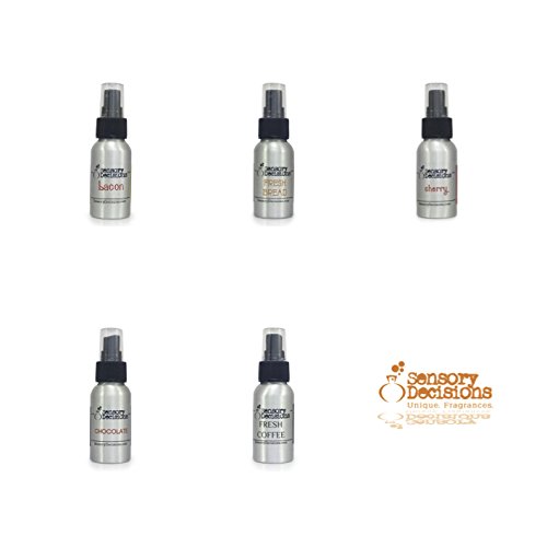 Realistic Food Scented Sprays - 10 Different Aromas for Home & Office (Pack of 3) - Perfect for Aromatherapy, Sensory Play, and Creating Cozy Atmospheres