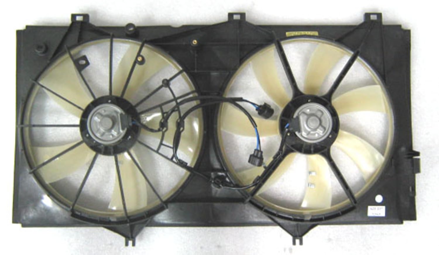 Agility Auto Parts 6025108 Dual Radiator and Condenser Fan Assembly - Compatible with Select Vehicle Models - Perfect for Cooling System Repair & Maintenance in Your Home Garage