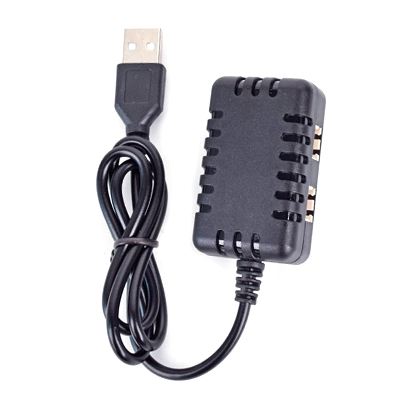 7.4V LiPo Battery USB Charger Cable with 2 XH-3P Connectors - Fast Charging for RC Cars, Boats, Rock Crawlers, FPV Drones & Quadcopters - Perfect for Outdoor Hobby and Racing Enthusiasts