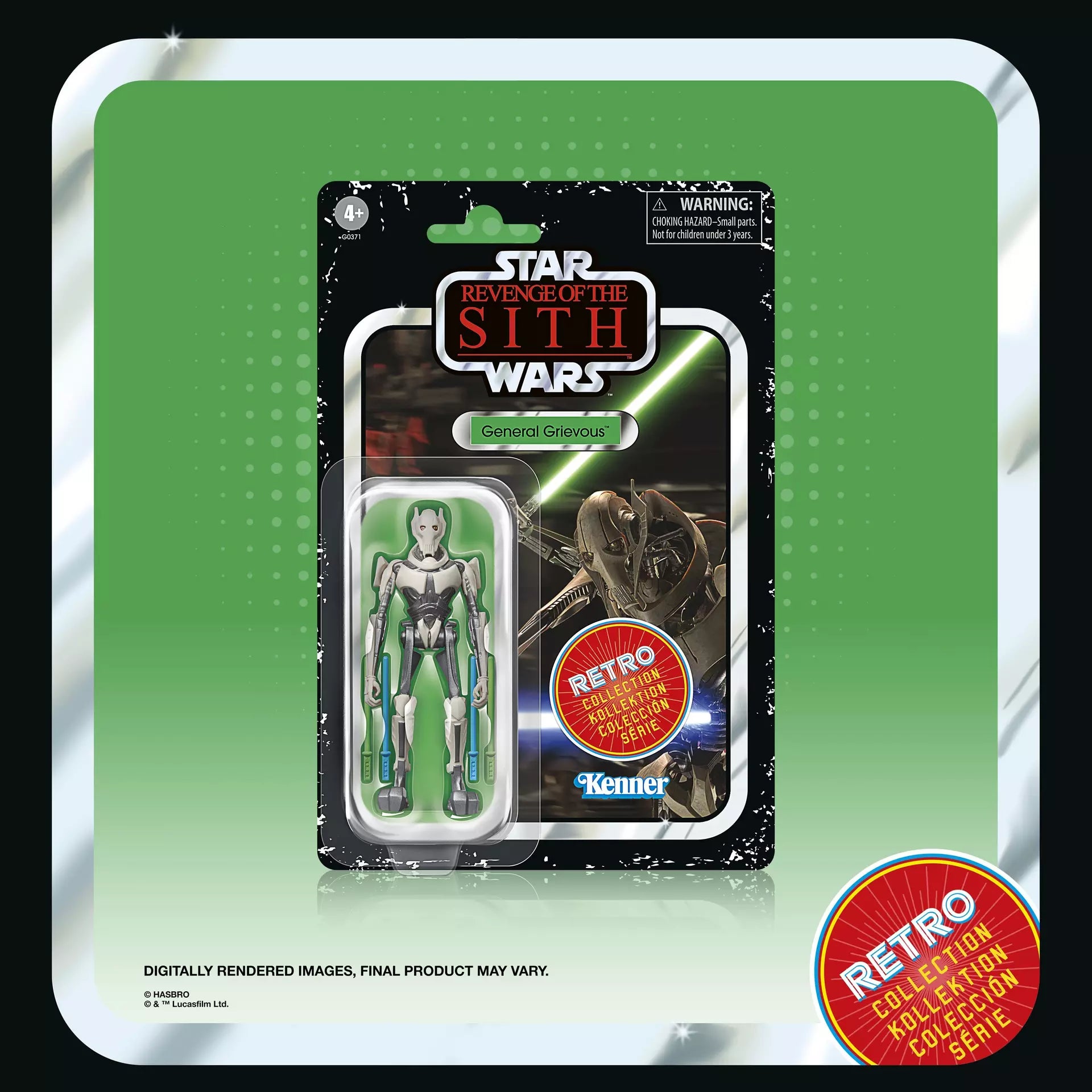 Star Wars Attack of the Clones & Revenge of the Sith Action Figures - The Retro Collection for Display & Collectibles | Perfect for Fans, Gifts & Movie Memorabilia