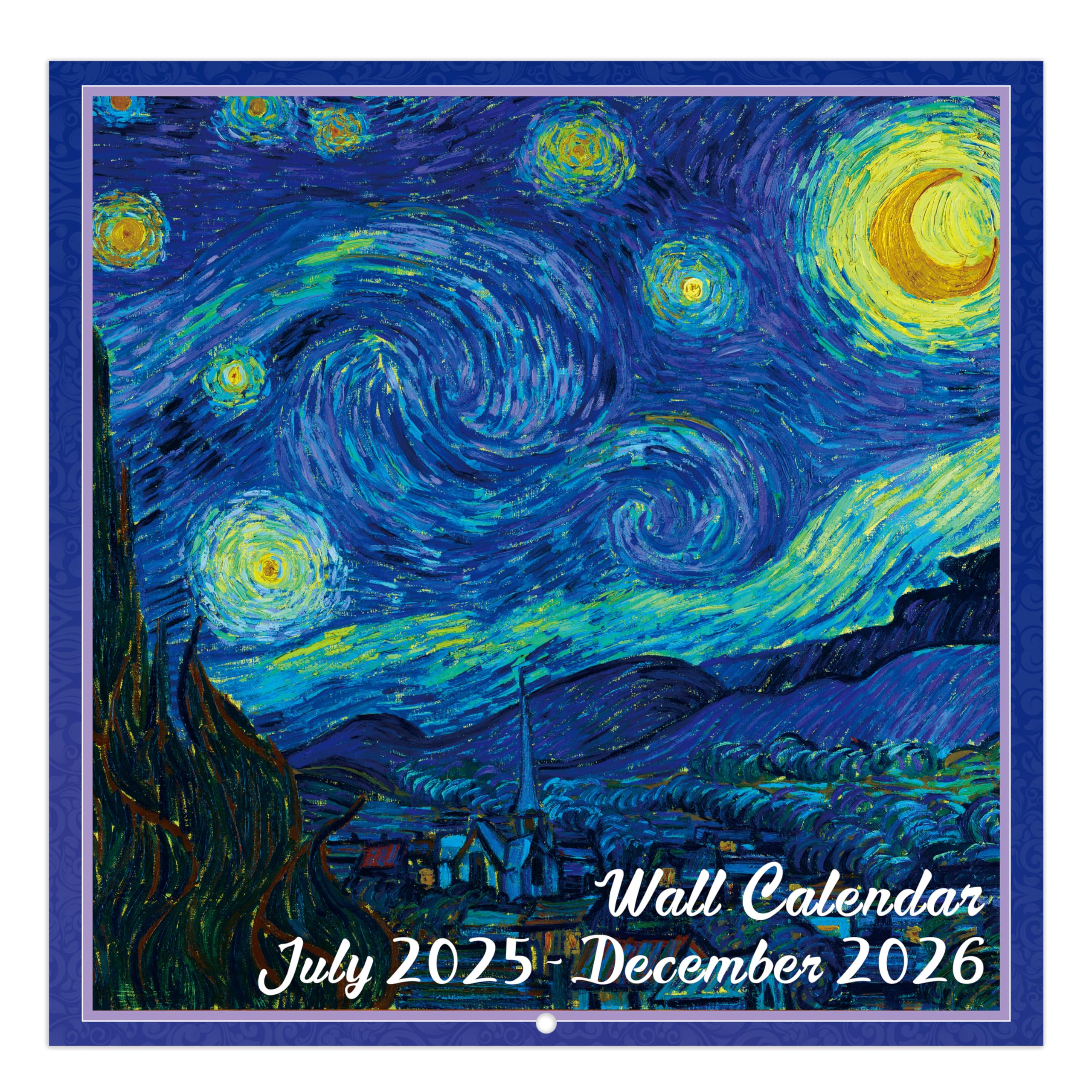 2025-2026 Wall Calendar | 18-Month Monthly Planner from July 2025 to December 2026 | 12