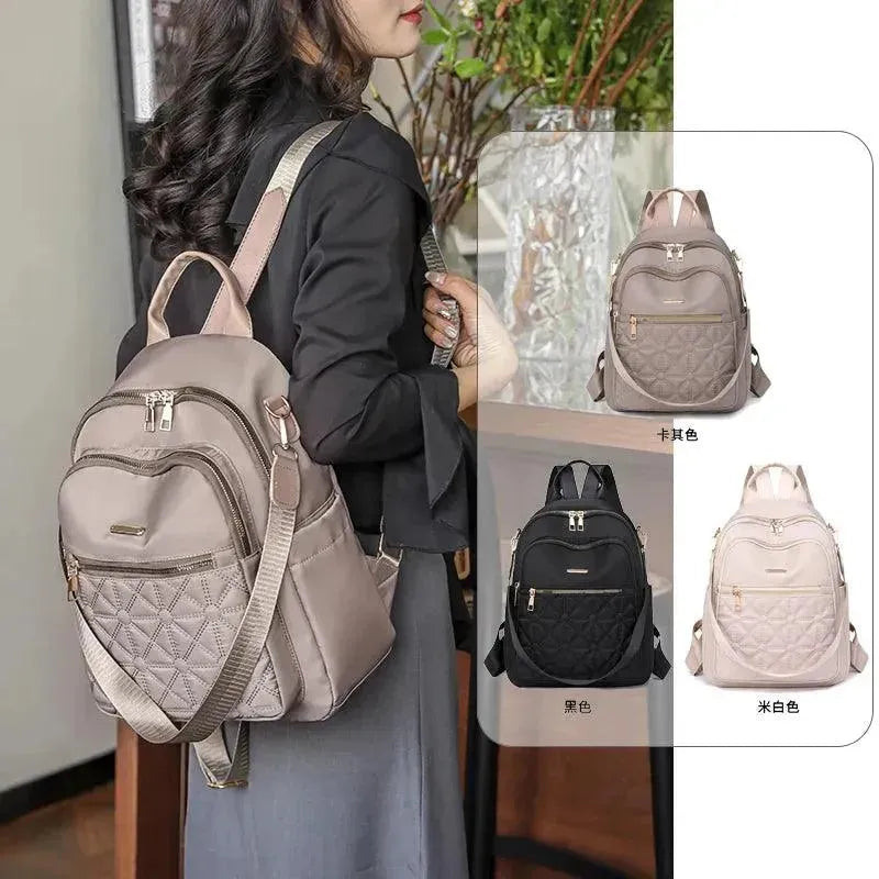 Minimalist Urban Style Student Backpack - Lightweight Laptop Backpack for College, Travel & Work - Waterproof School Bag with USB Charging Port