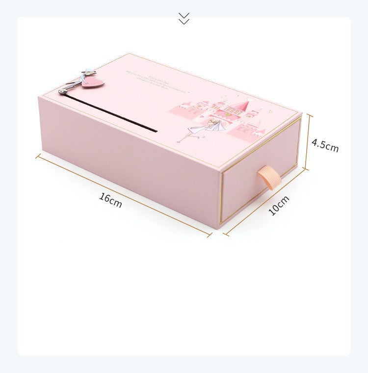 Love Castle Jewelry Box - Elegant Ring & Necklace Storage Organizer for Women | Perfect for Gifts, Travel & Home Decor