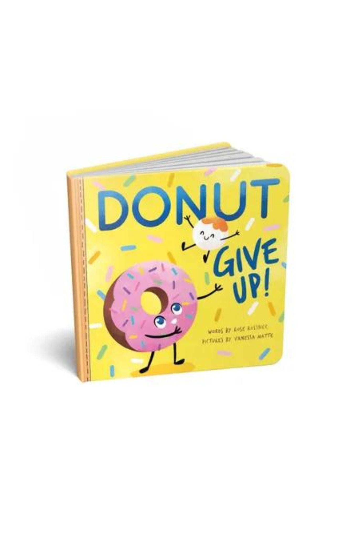 Donut Give Up Baby Bodysuit - Cute & Funny Infant Outfit for 0-3 Years | Perfect for Newborn Photoshoots, Birthday Gifts & Playtime