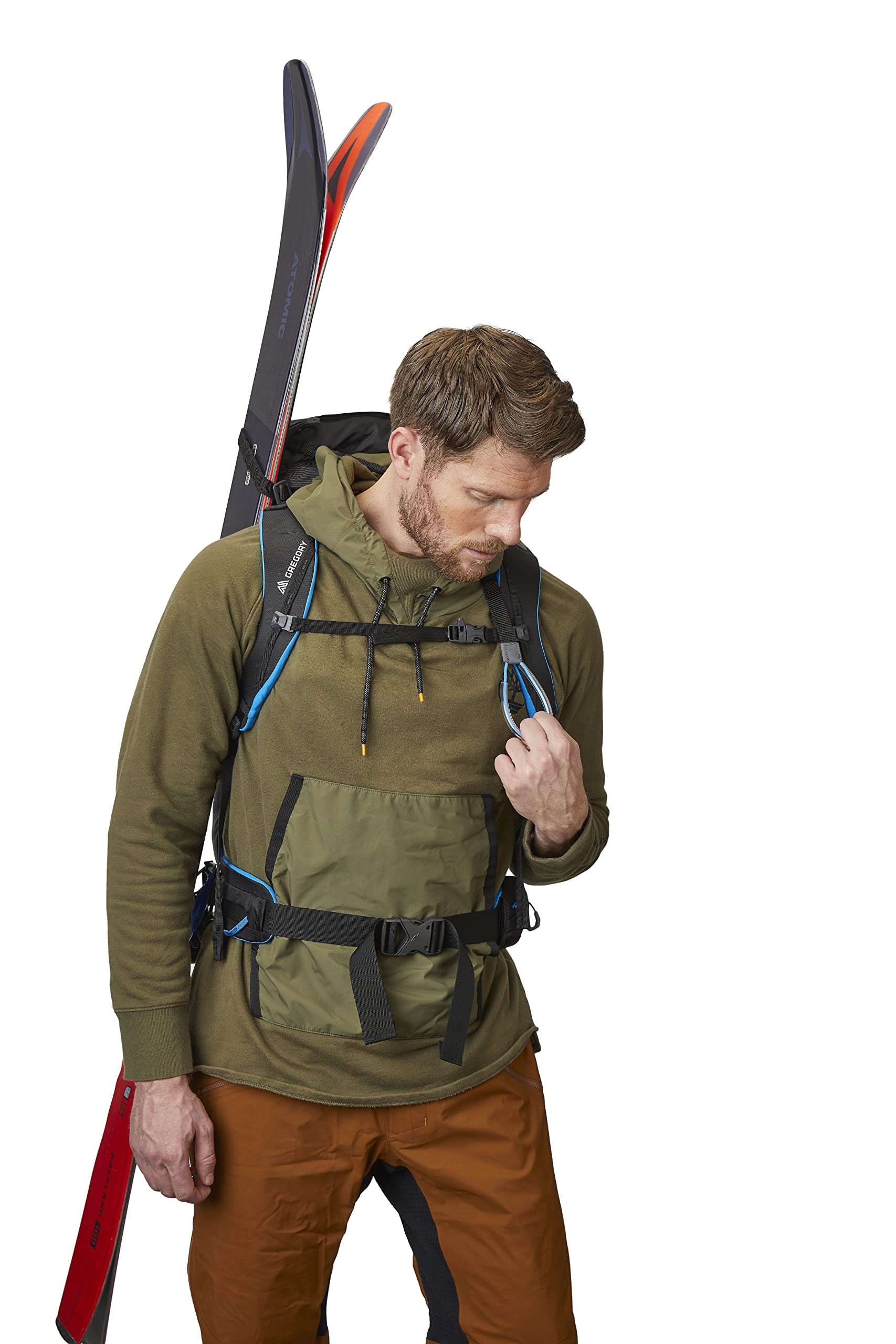 Gregory Mountain Products Targhee 35L Backpack for Alpine Skiing & Hiking - Durable Water-Resistant Daypack for Outdoor Adventures