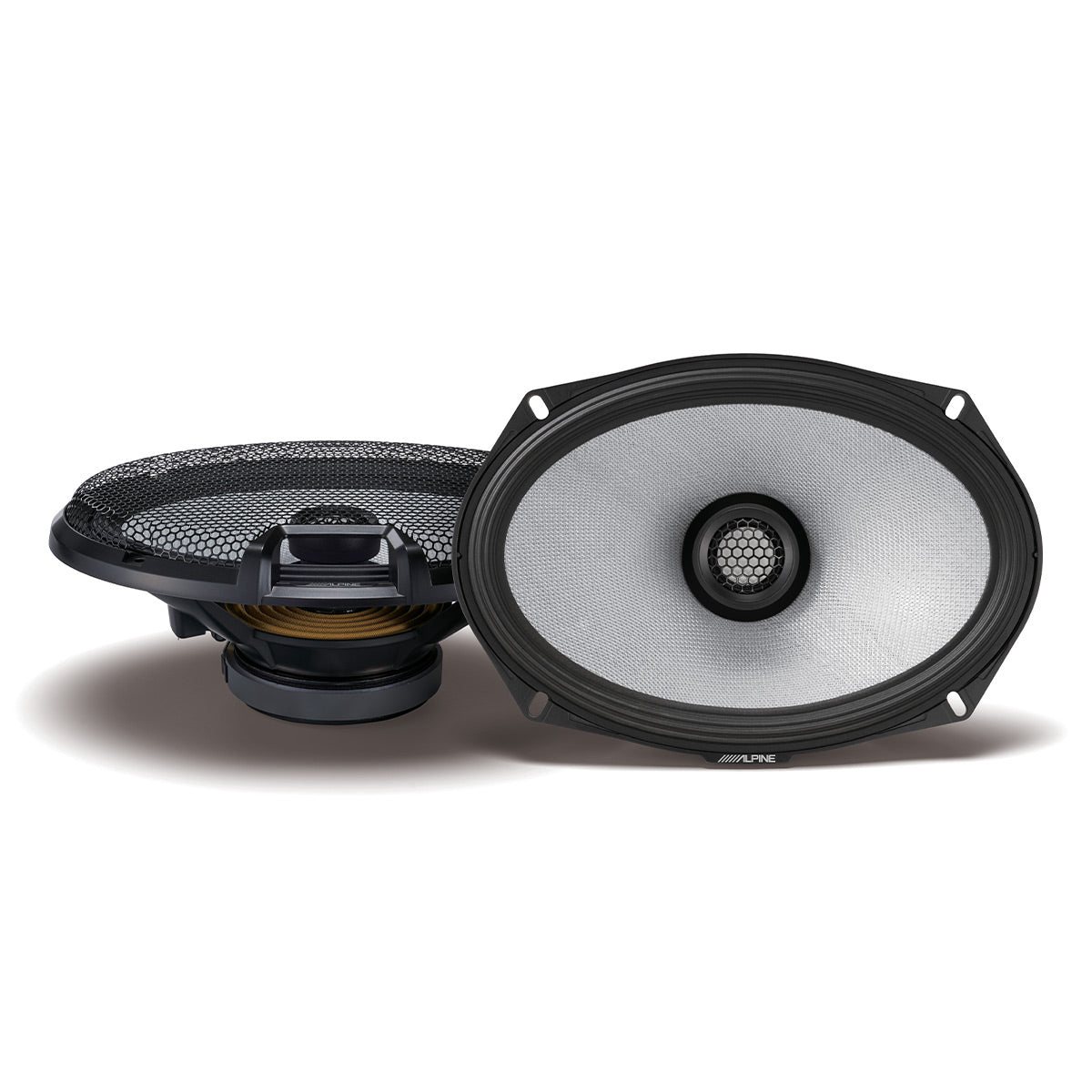 Alpine R2 S69 R Series 6x9 Coaxial Car Speakers Pair - High Performance 2-Way Audio System for Cars, Trucks & SUVs - Perfect for Upgrading Factory Sound System