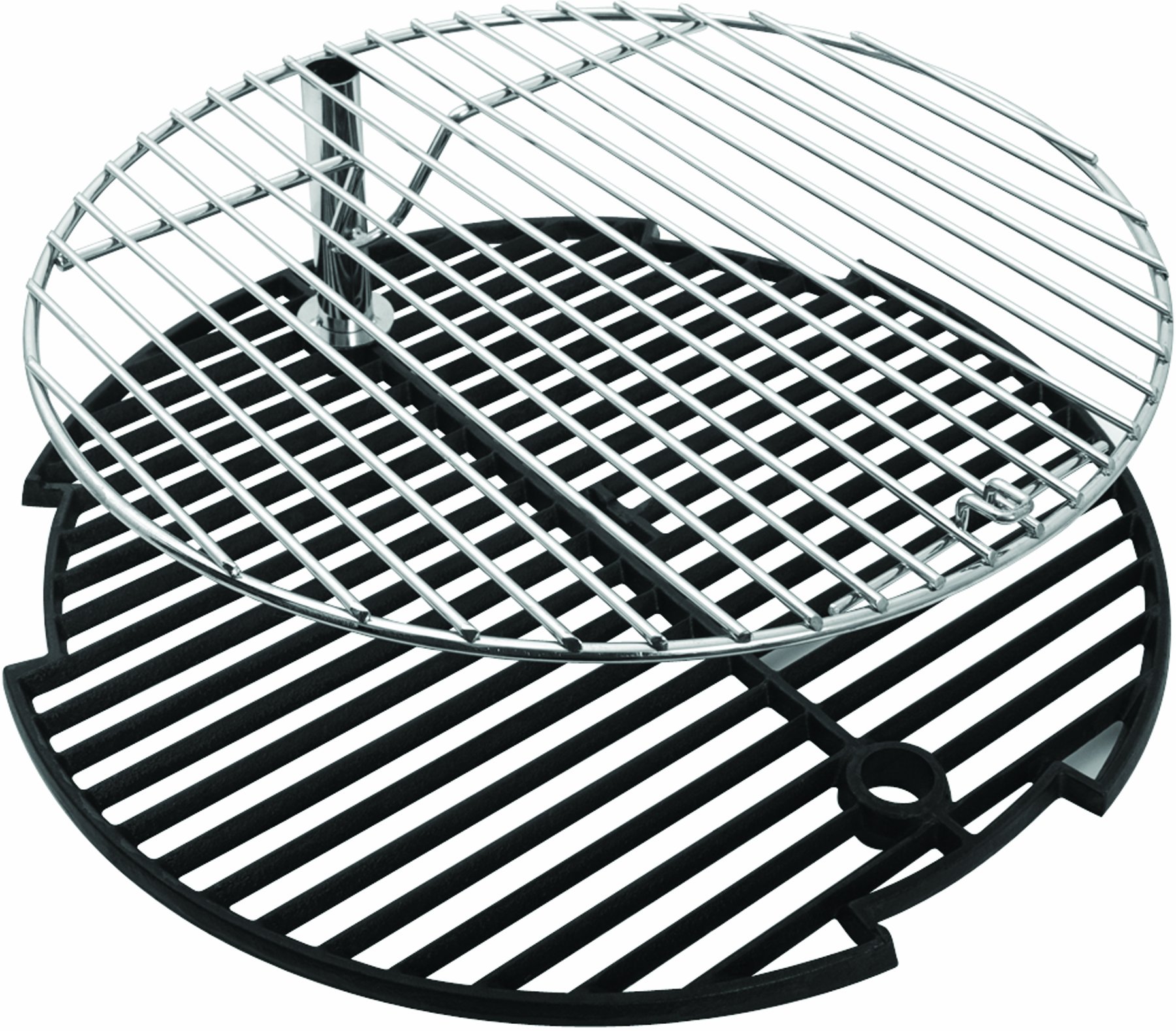 Broil King KA5545 Premium Stainless Steel Cooking Grate Set for Grills - Replacement Parts for BBQ, Smoking & Outdoor Cooking