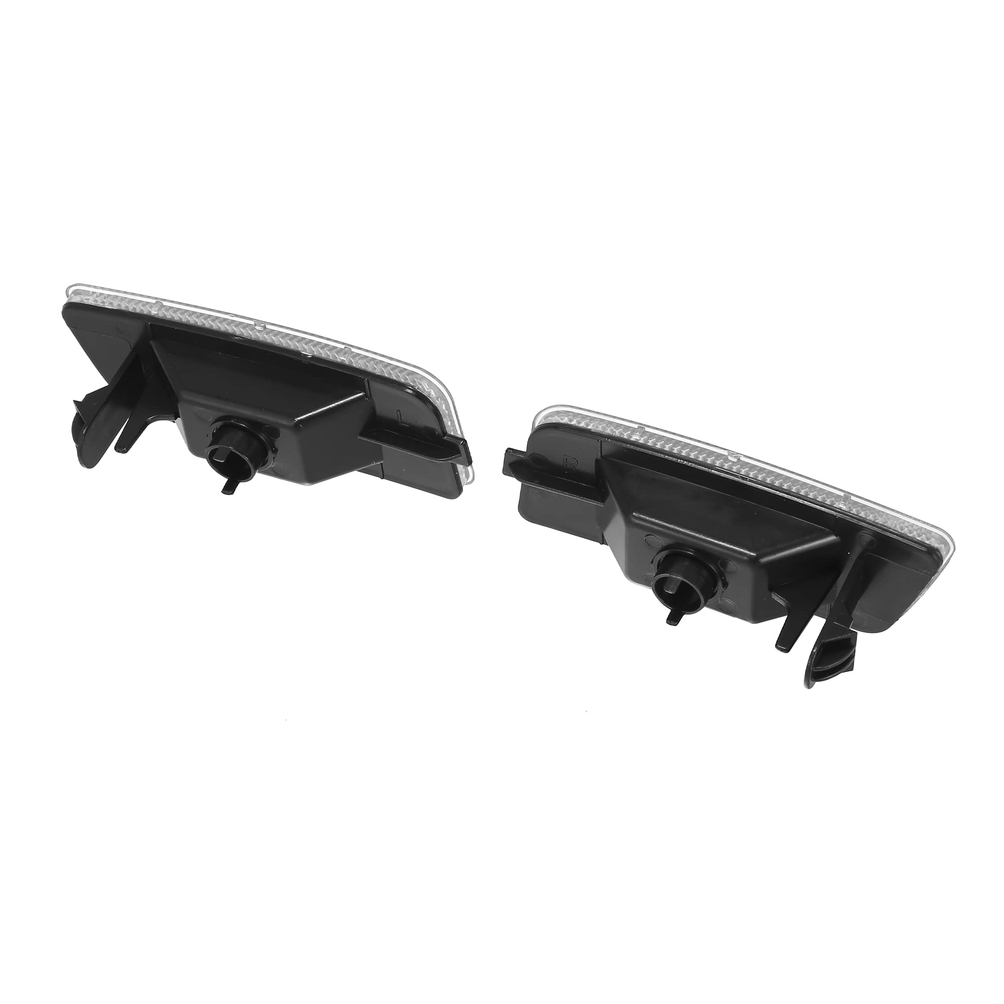 X AUTOHAUX Pair of White Front Bumper Side Marker Lights & Turn Signal Lamps for Volkswagen Golf GTI 2010-2014 (Part# 5K0 945 071/072) - Easy Installation, Enhanced Visibility & Safety for Night Driving